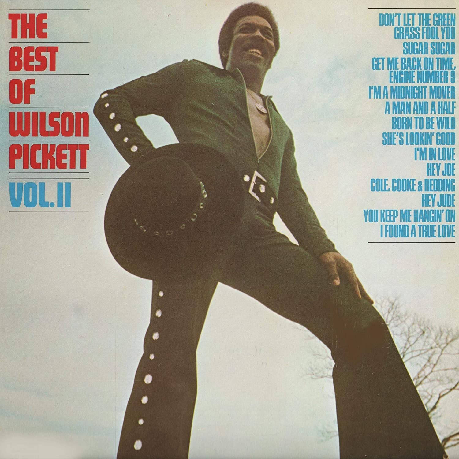 Wilson Pickett, green suit, hat, HD Desktop Wallpaper
