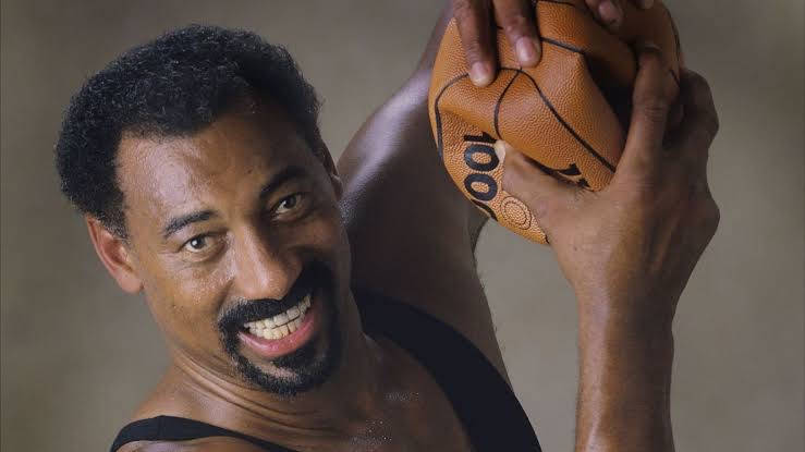 Wilt Chamberlain, black tank top, basketball, SD Desktop Wallpaper