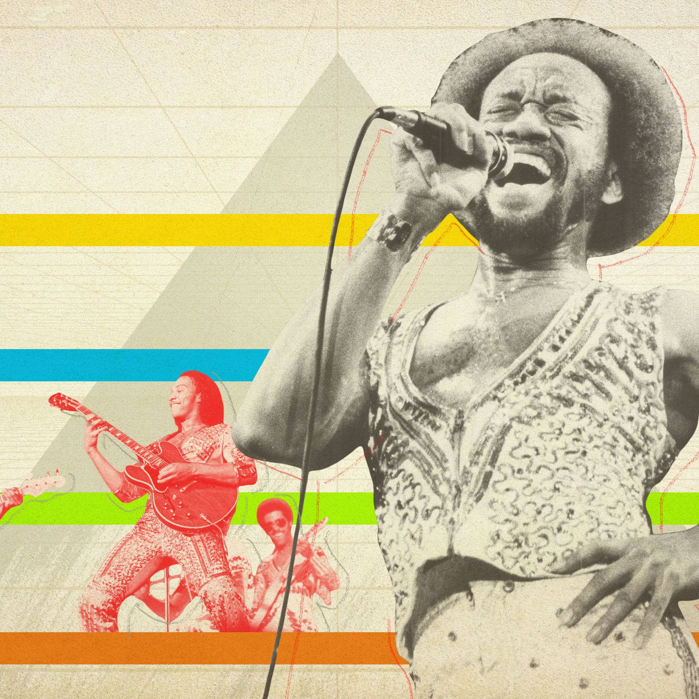 Earth, Wind And Fire, singer, hat, HD Desktop Wallpaper