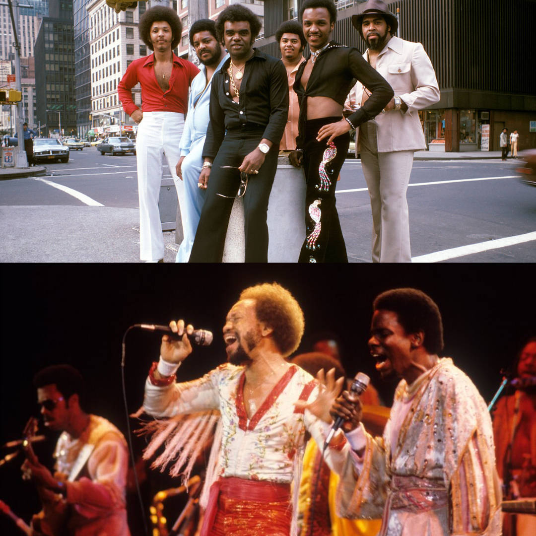 Earth, Wind & Fire, 1970s, city street, SD Desktop Wallpaper