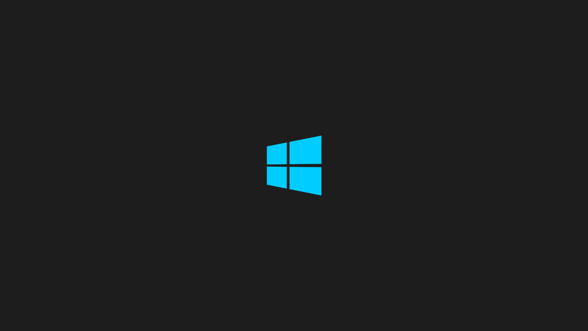 Windows 1, Start Menu, bright blue, Full HD Desktop Wallpaper