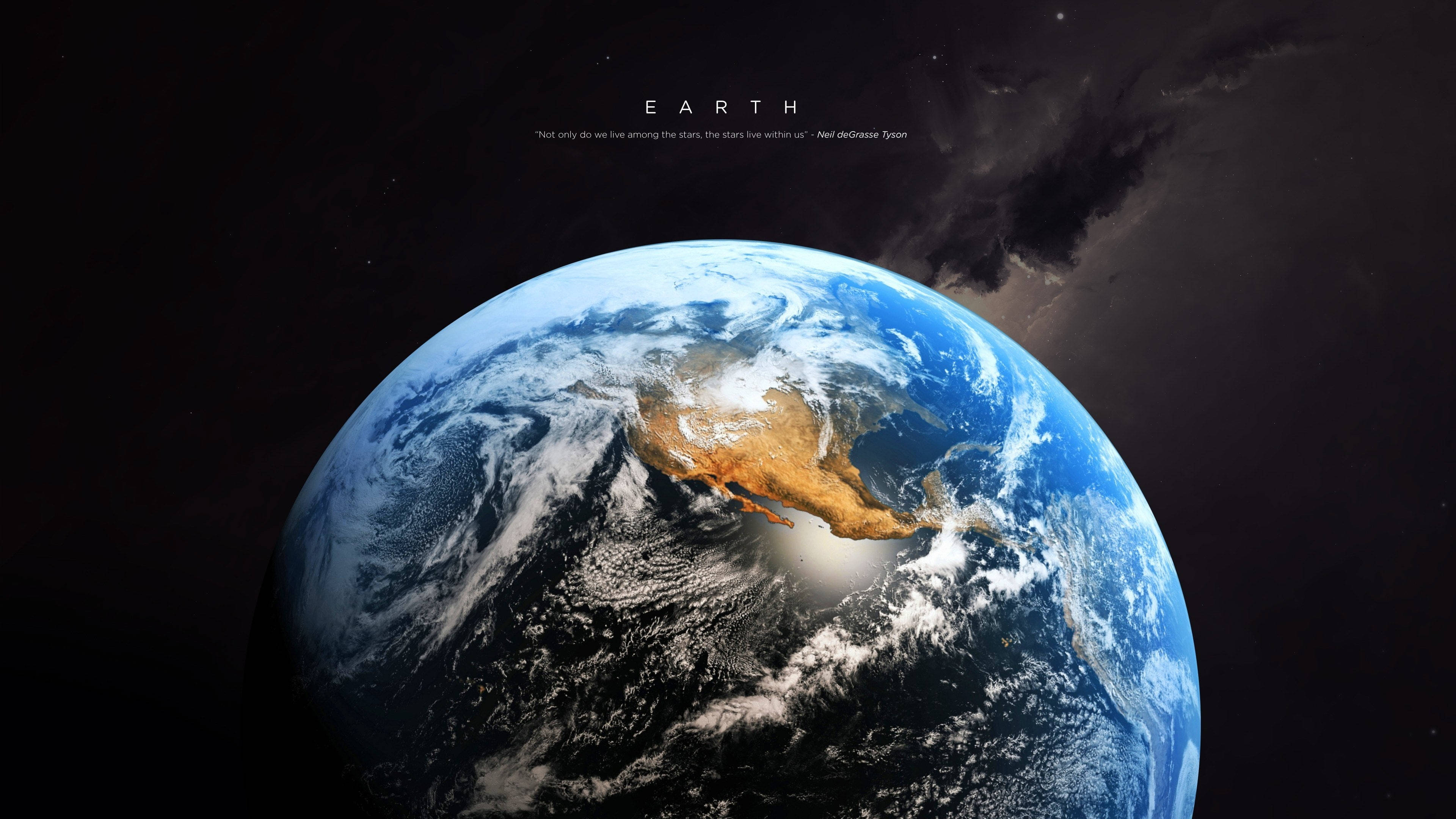 Windows 11 4K, Earth, blue oceans, 4K Desktop Wallpaper