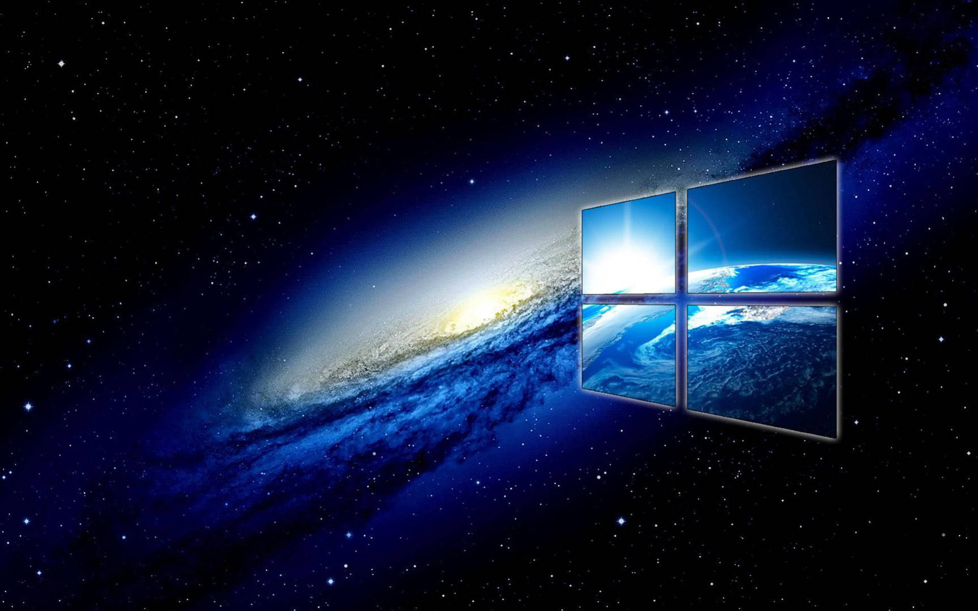 Windows 11, Windows logo, Earth, Full HD Desktop Wallpaper