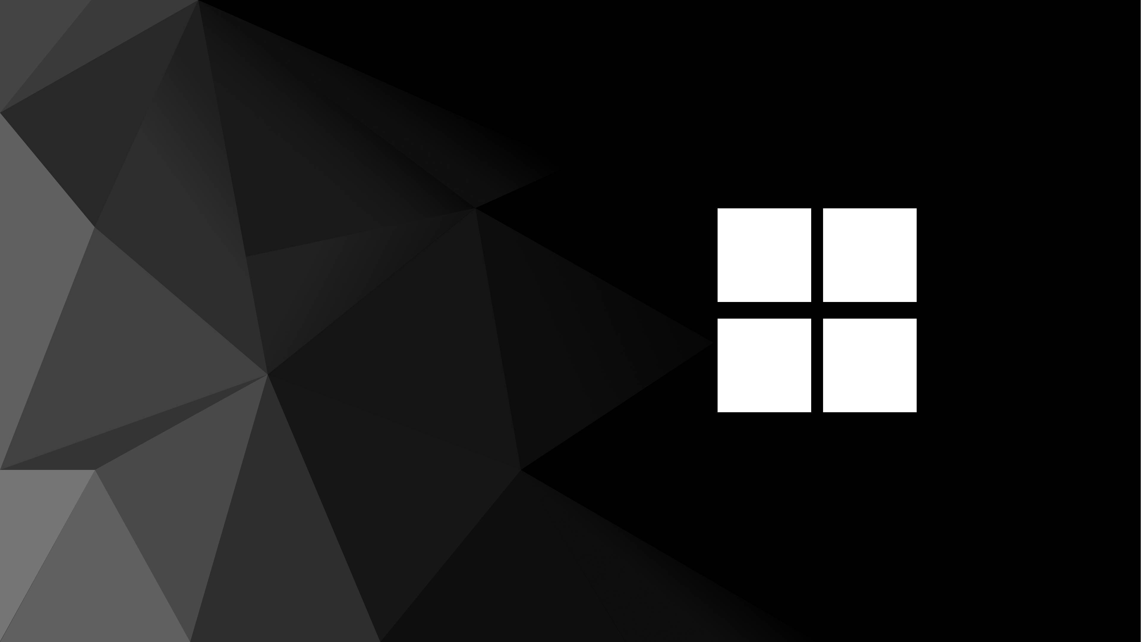 Windows 11, black, white, 4K Desktop Wallpaper