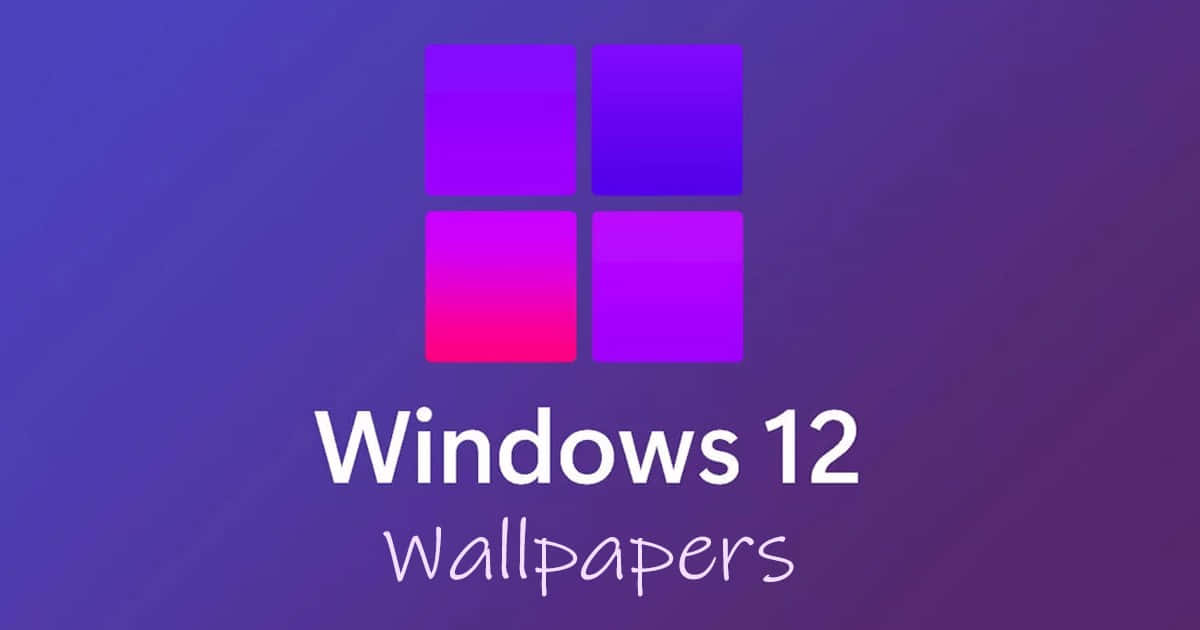 Windows 12, purple, pink, SD Desktop Wallpaper