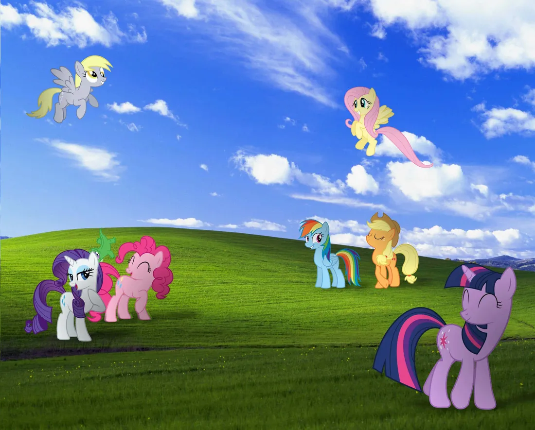 Windows XP Bliss Wallpapers