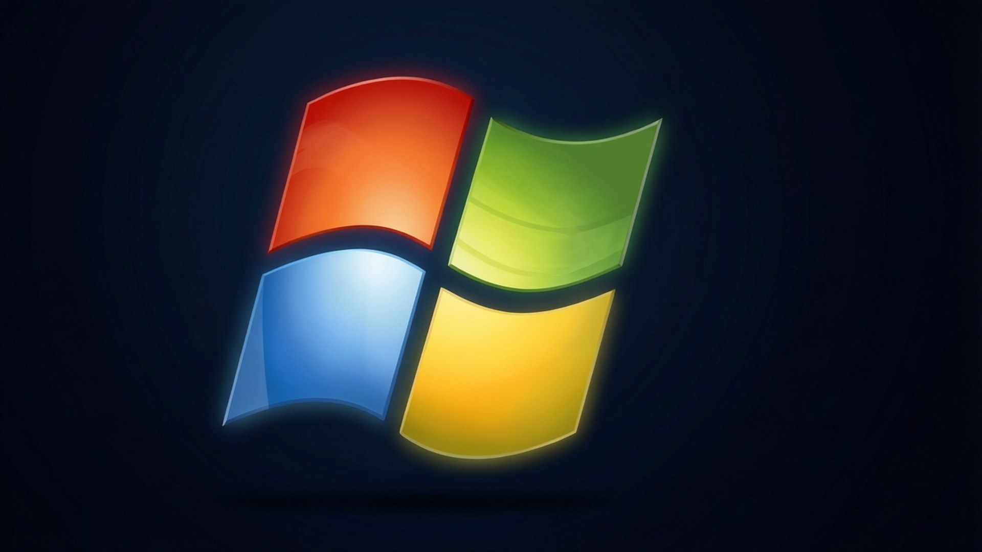Windows logo, red, green, Full HD Desktop Wallpaper