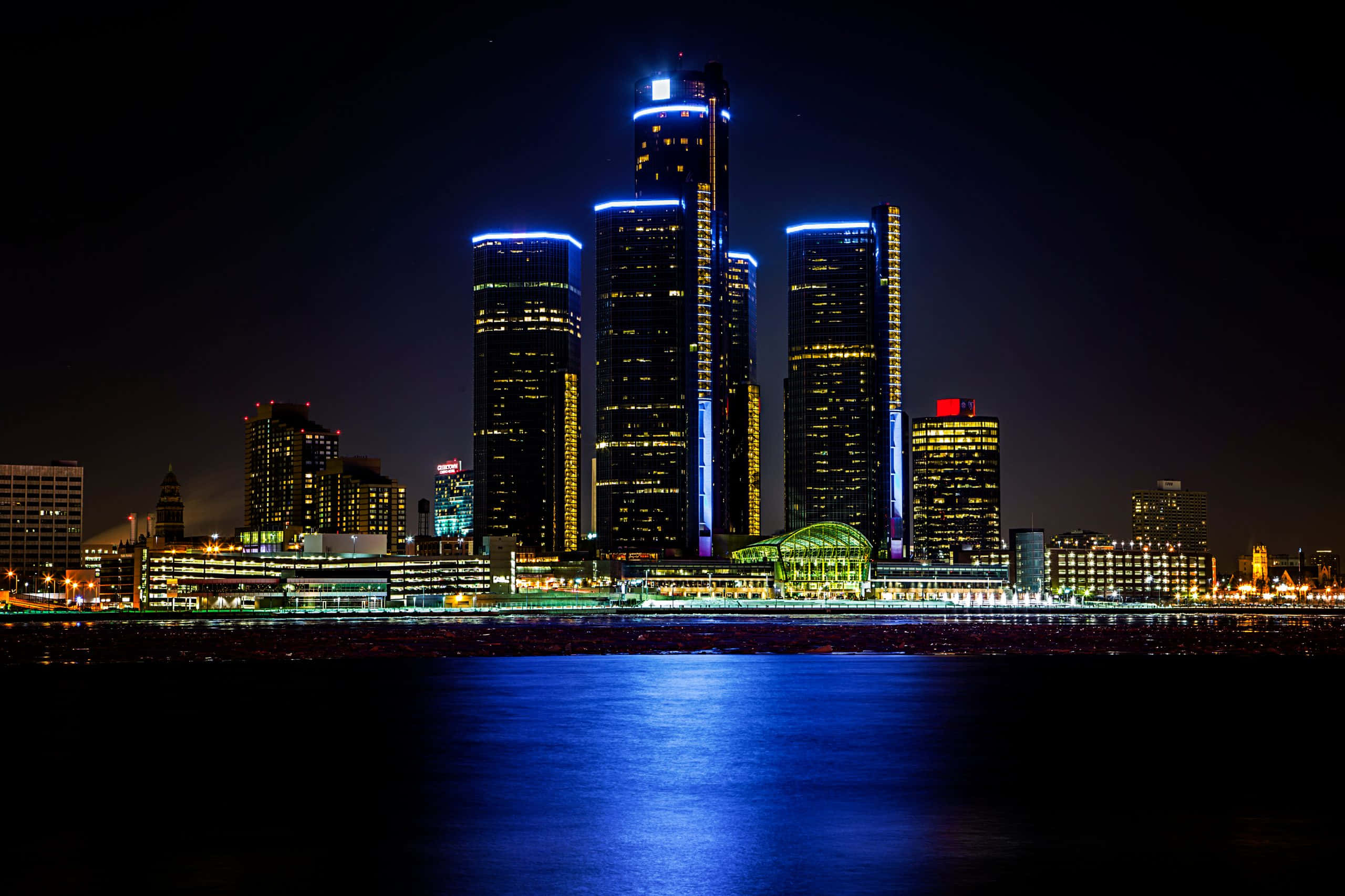 Windsor Night Skyline, night, skyline, 2K Desktop Wallpaper