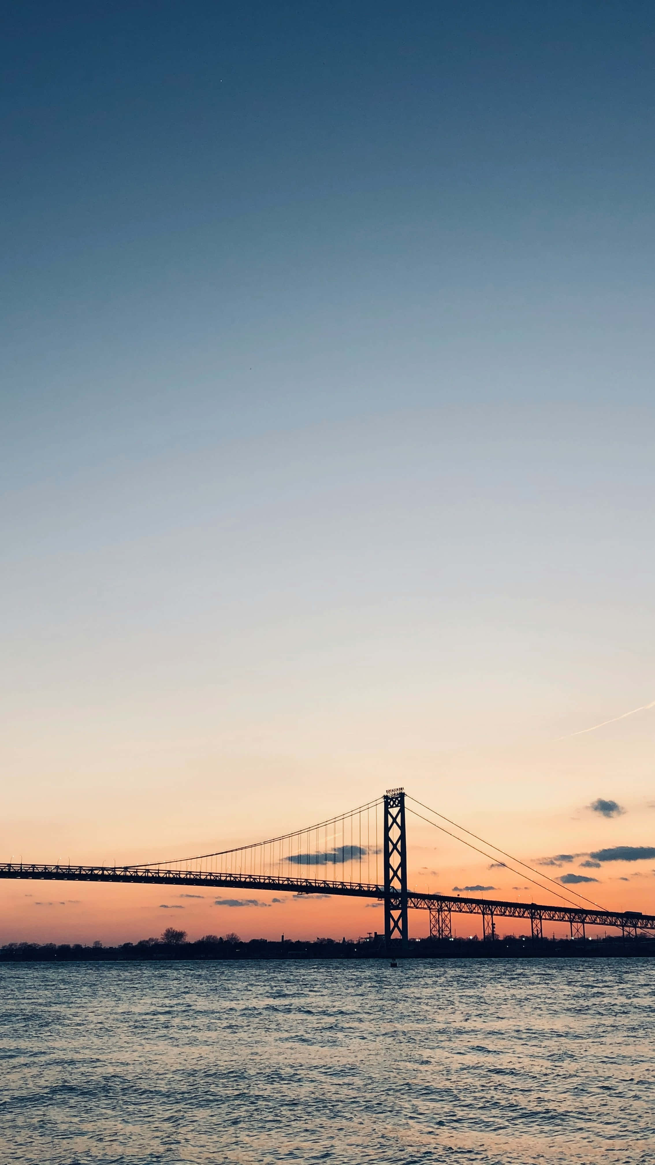 Windsor, sunset, bridge, 4K Phone Wallpaper