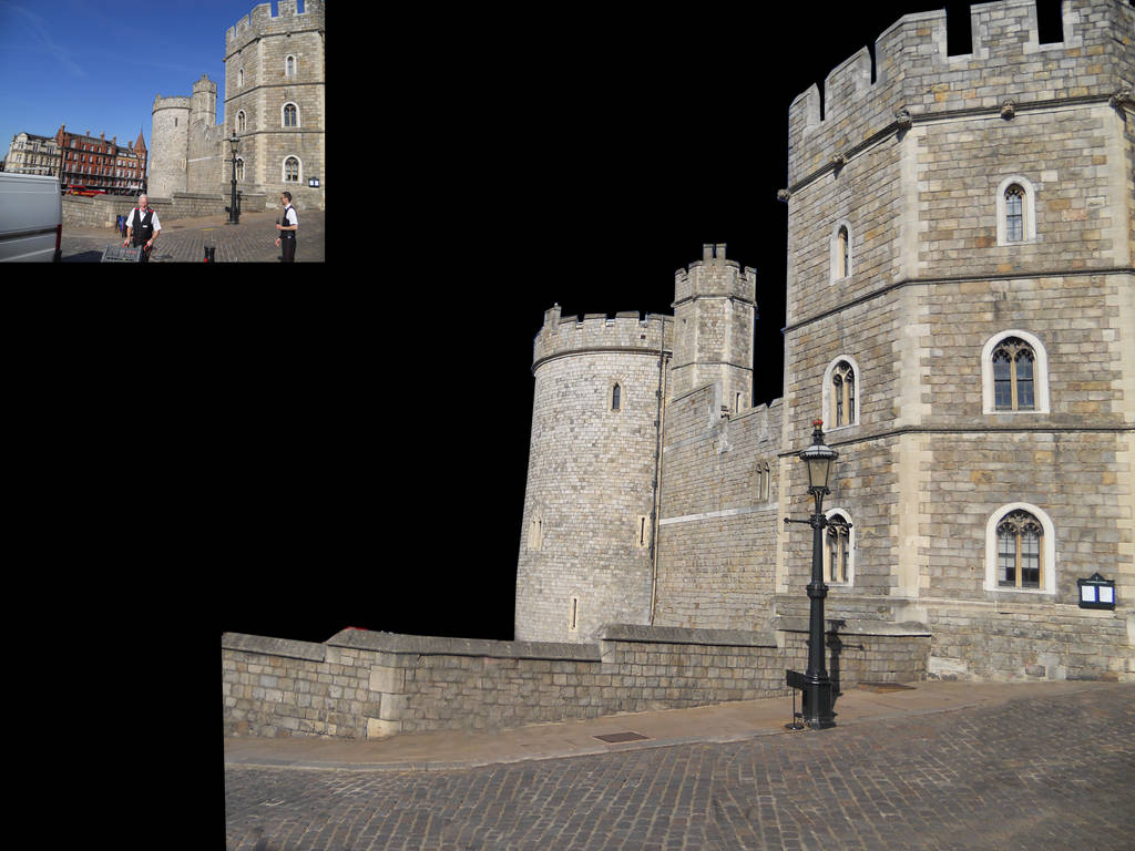 Windsor Castle, white, sunset, SD Desktop Wallpaper
