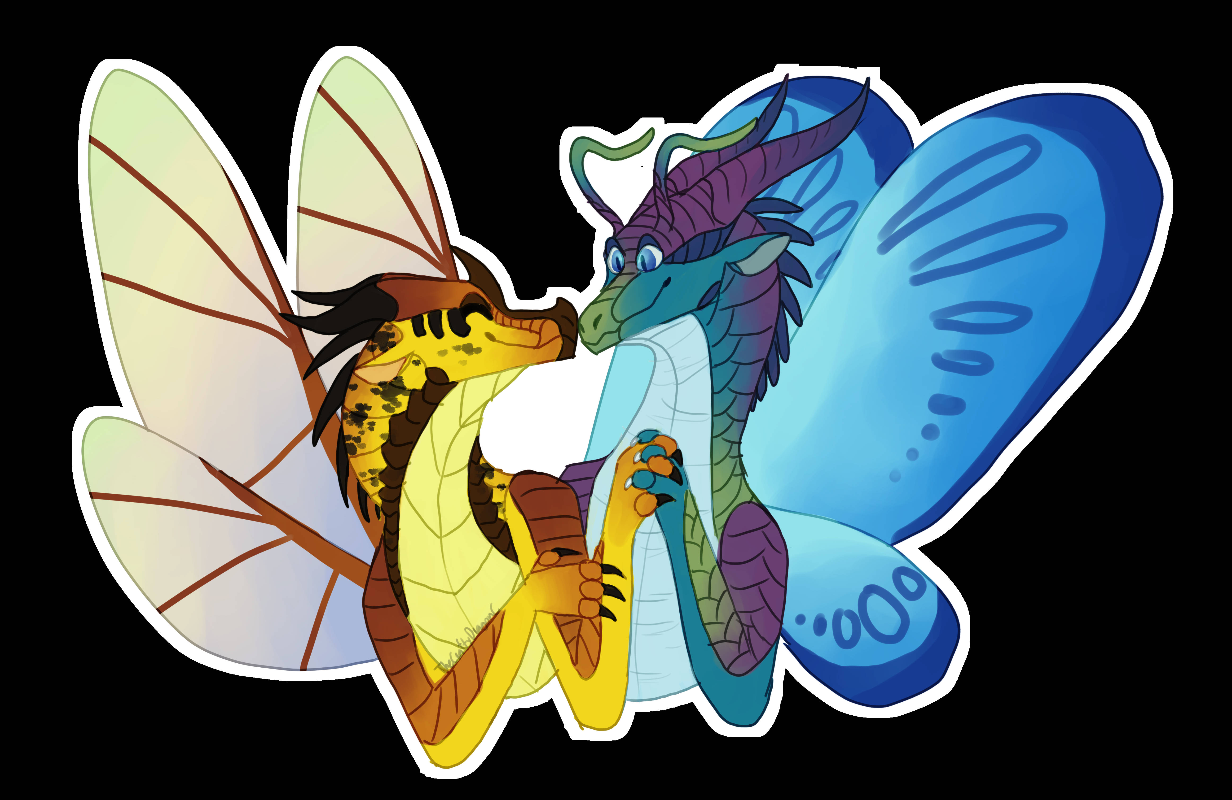 Wings Of Fire, blue cricket, dragonfly creatures, 5K Desktop Wallpaper