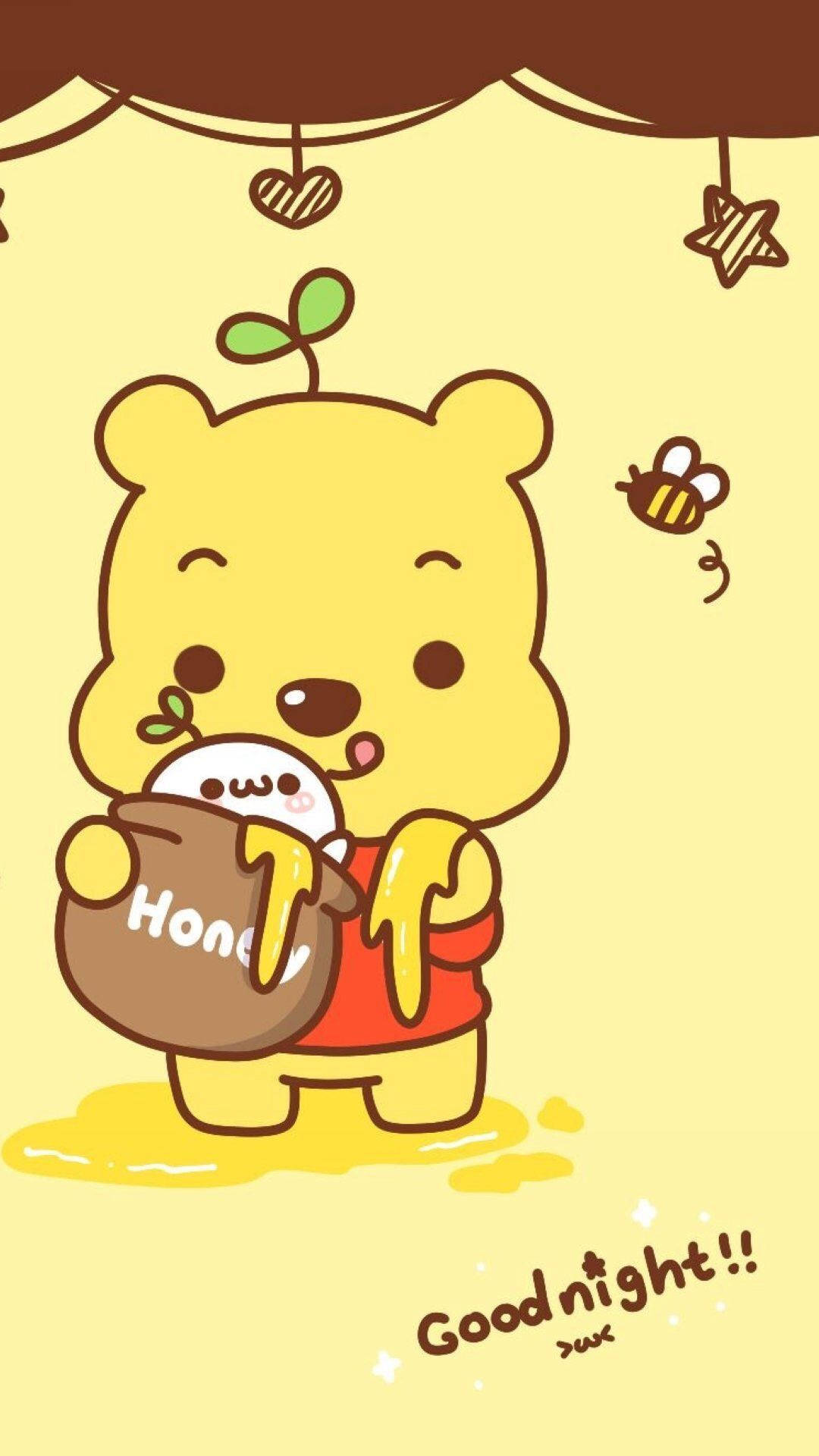 Winnie The Pooh, bee, honey pot, Full HD Phone Wallpaper