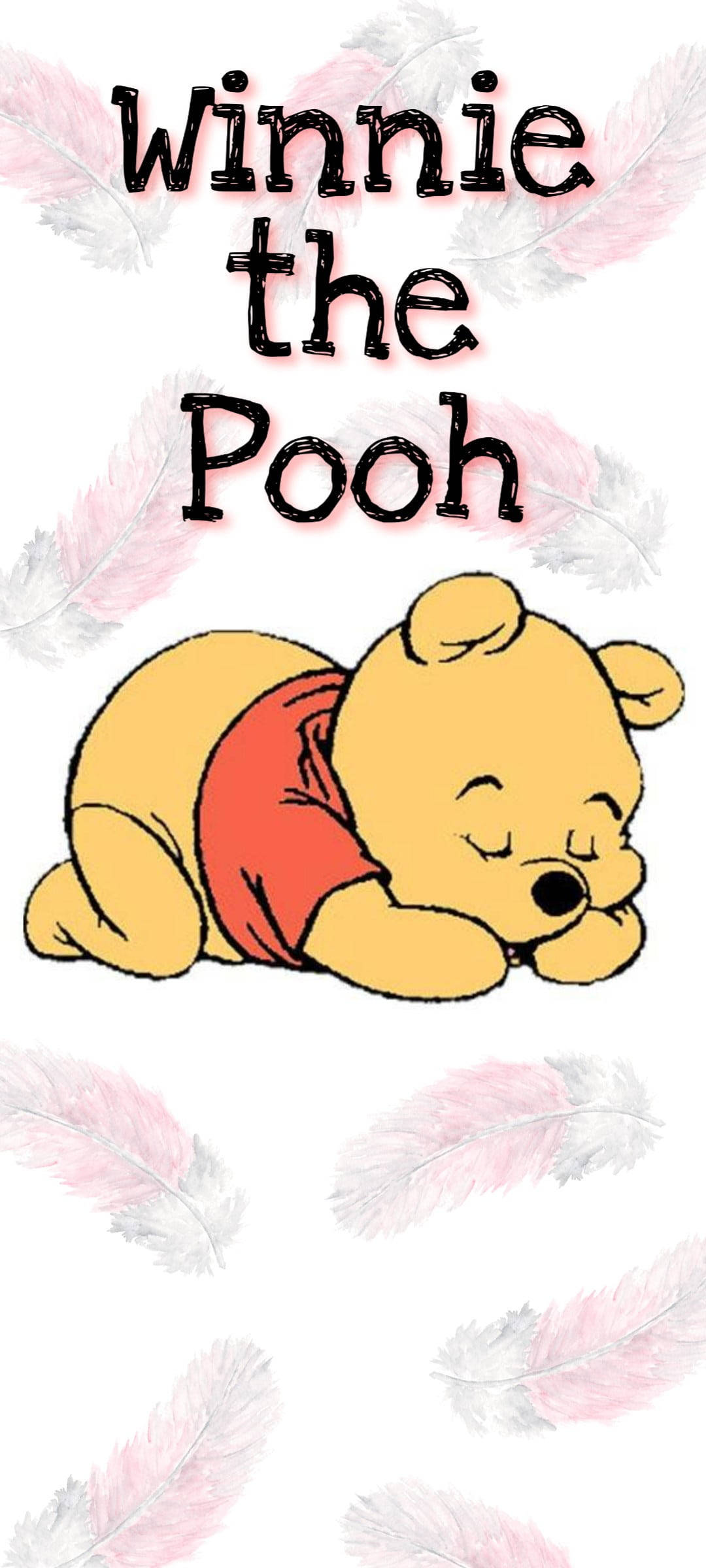 Winnie The Pooh, iPhone, red shirt, Full HD Phone Wallpaper