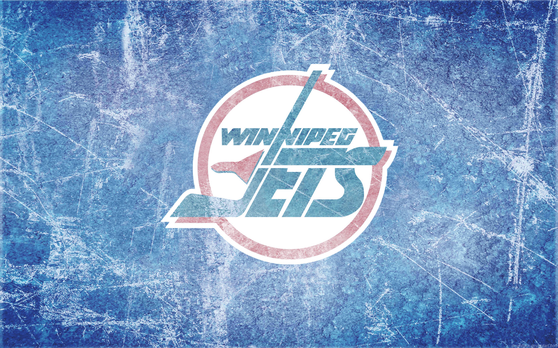 Winnipeg Jets, ice rink, blue ice rink, Full HD Desktop Wallpaper