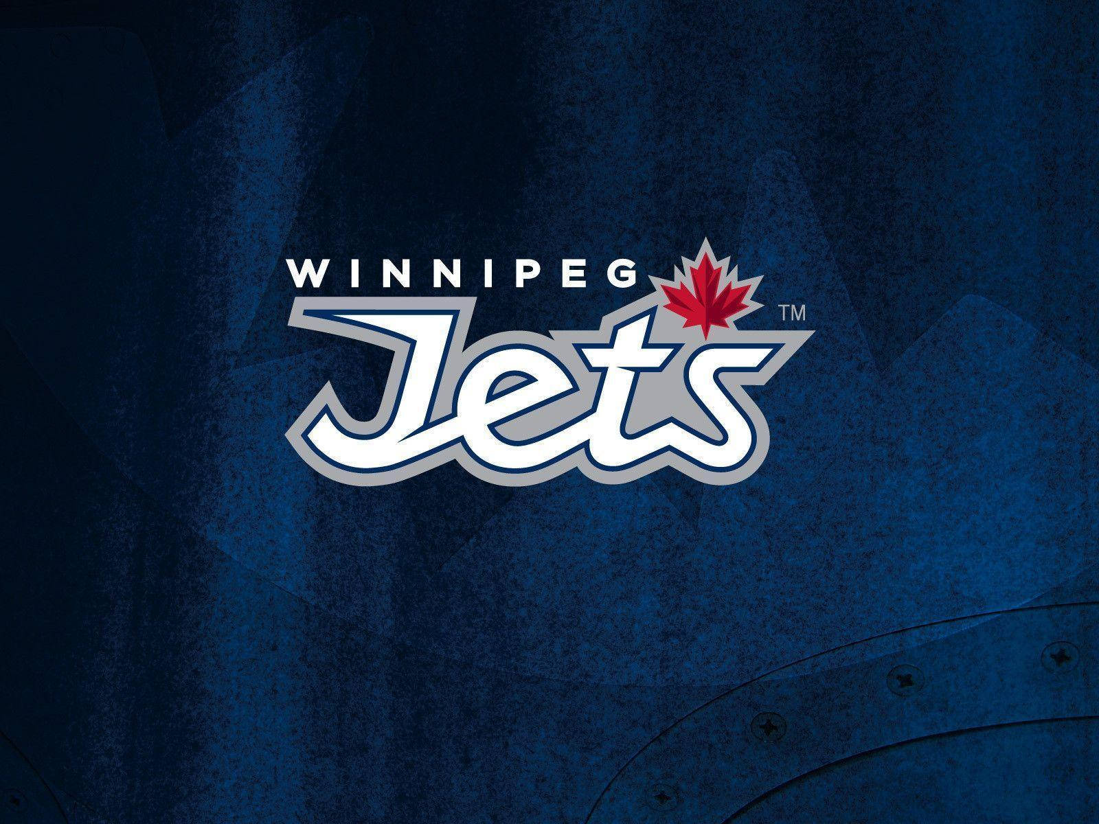 Winnipeg Jets, maple leaf, white and red, HD Desktop Wallpaper