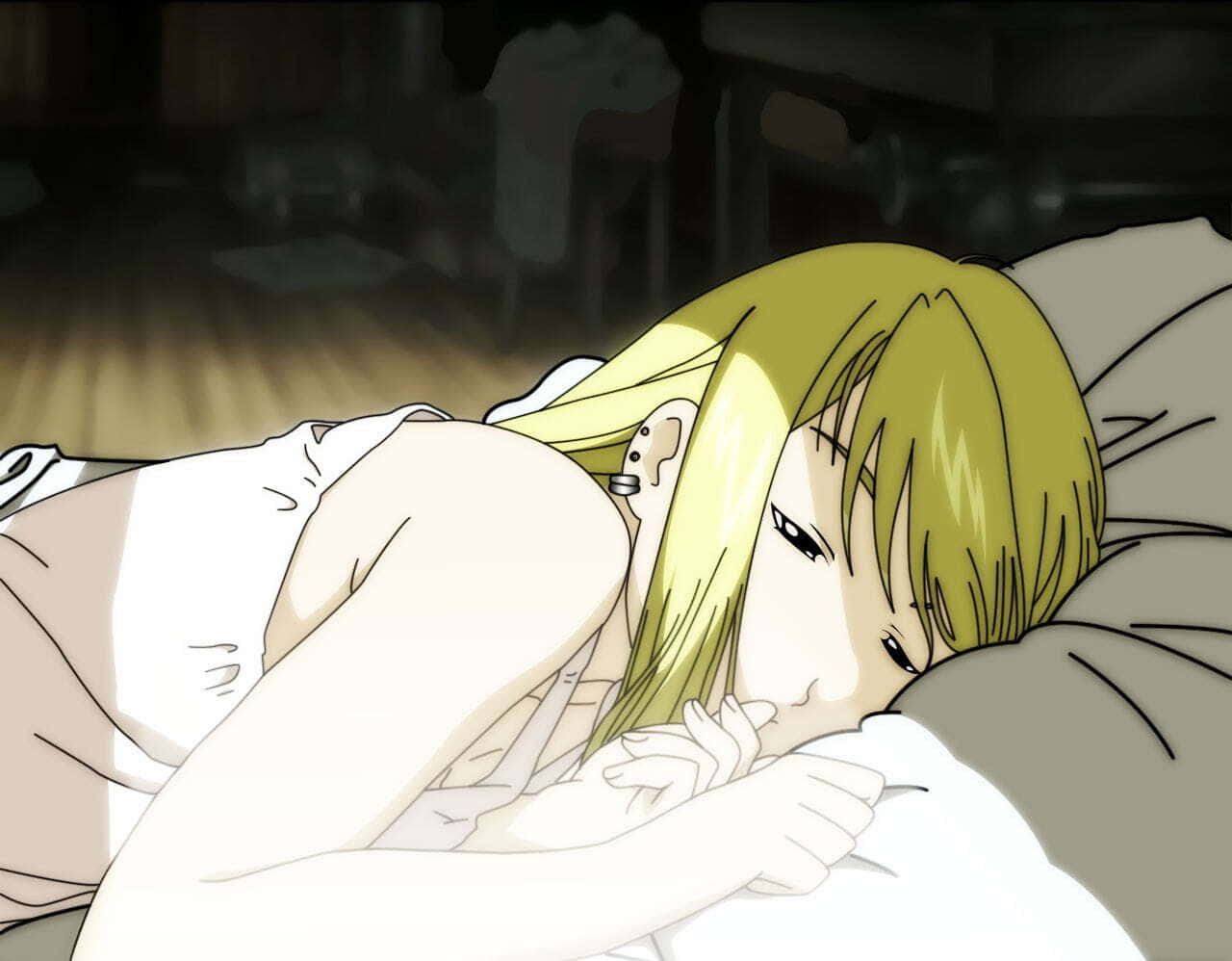 Winry Rockbell, blonde anime girl, sunlight, HD Desktop Wallpaper