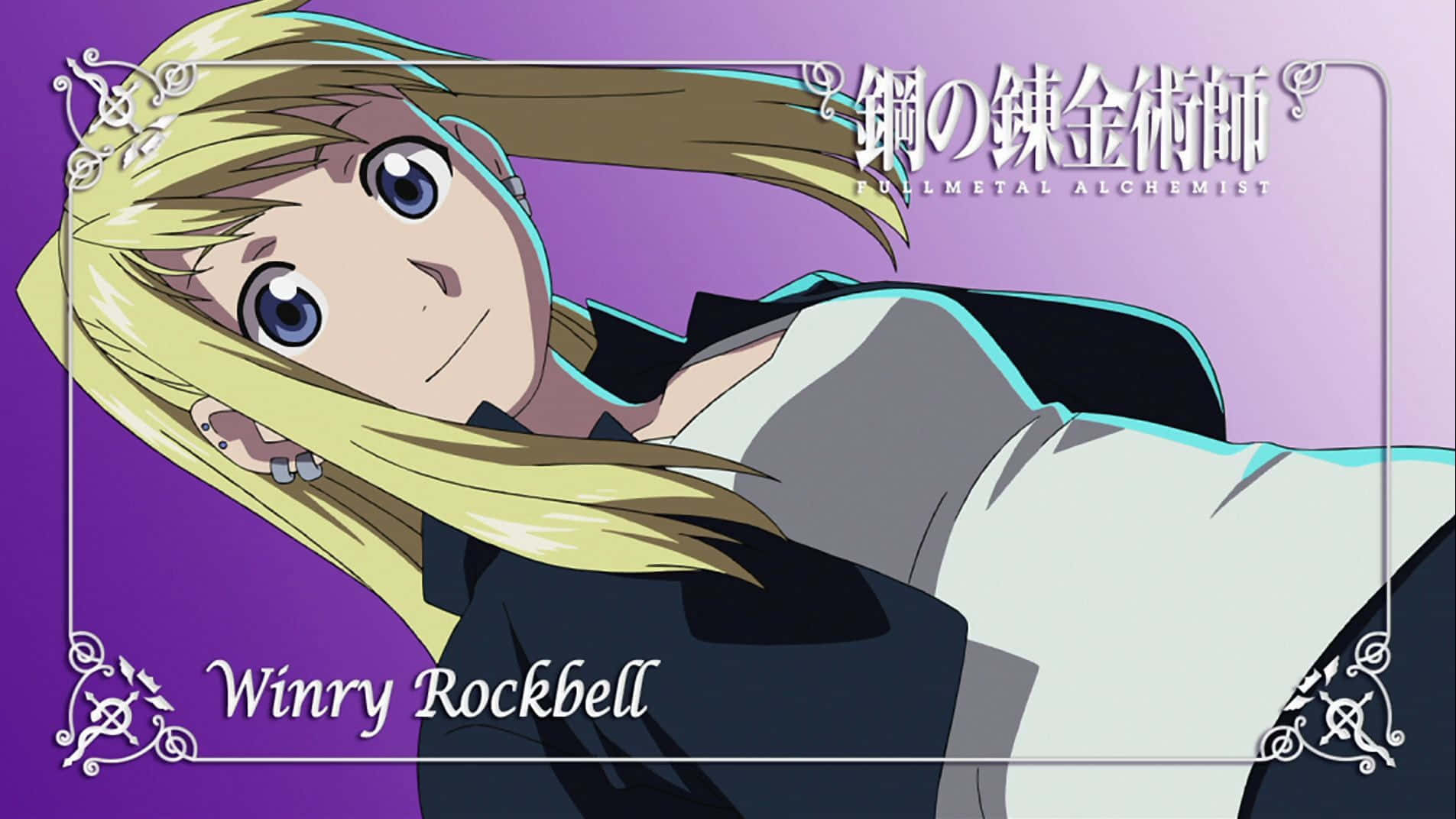 Winry Rockbell, wrench, auto-mail workshop, HD Desktop Wallpaper