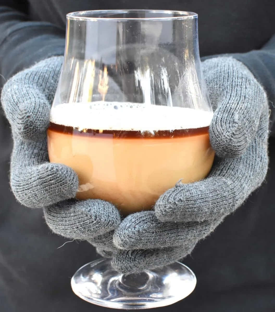 Winter Drinks, fireplace, gloved hands, SD Phone Wallpaper