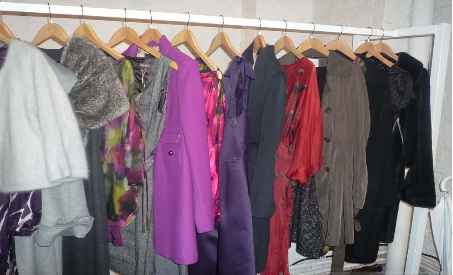 winter fashion, colorful coats, jackets, Full HD Desktop Wallpaper