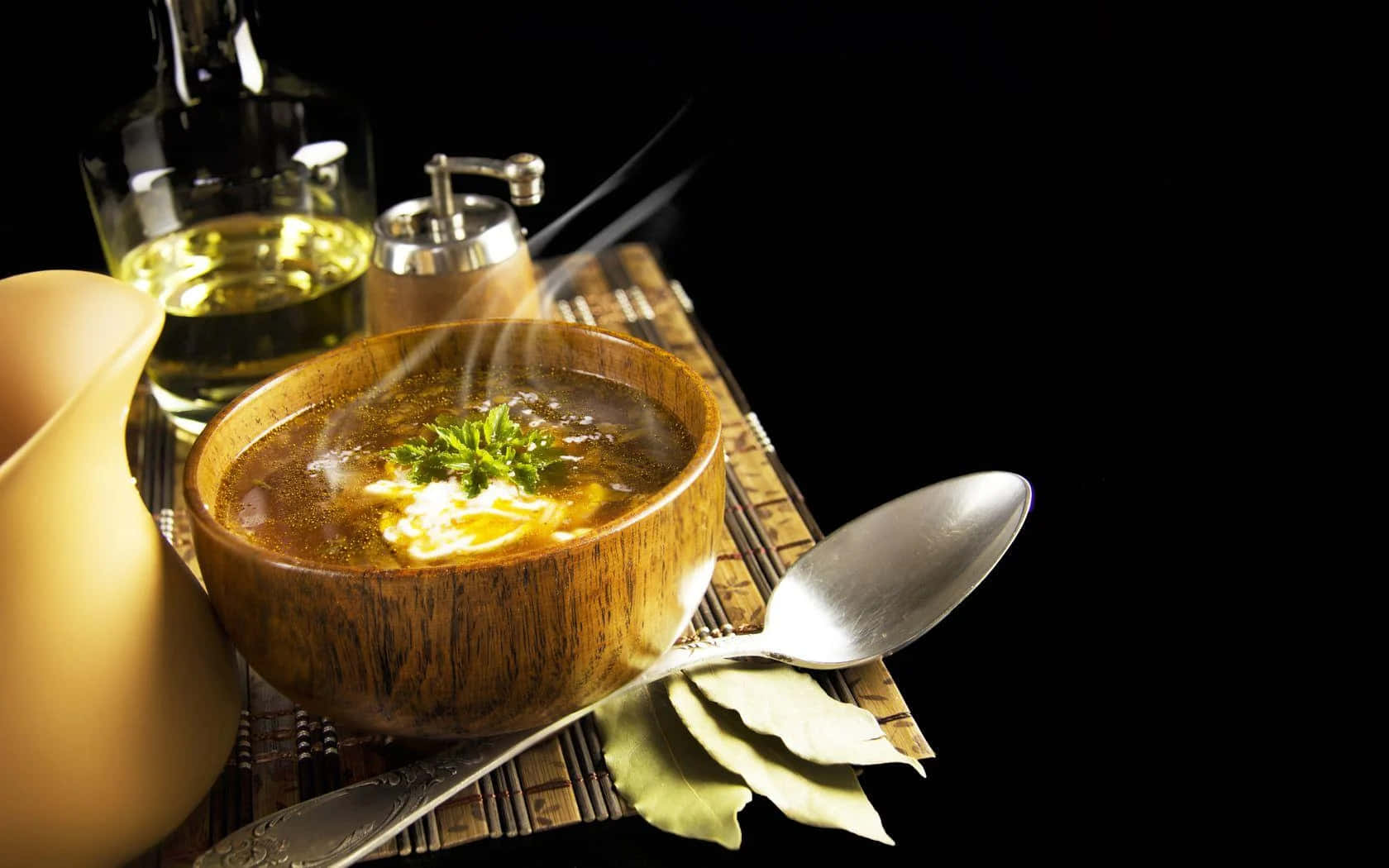 winter food, 1680 x 1050, wooden bowl, HD Desktop Wallpaper