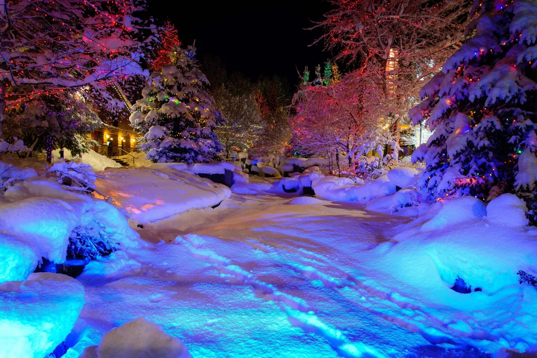 Winter Night Desktop