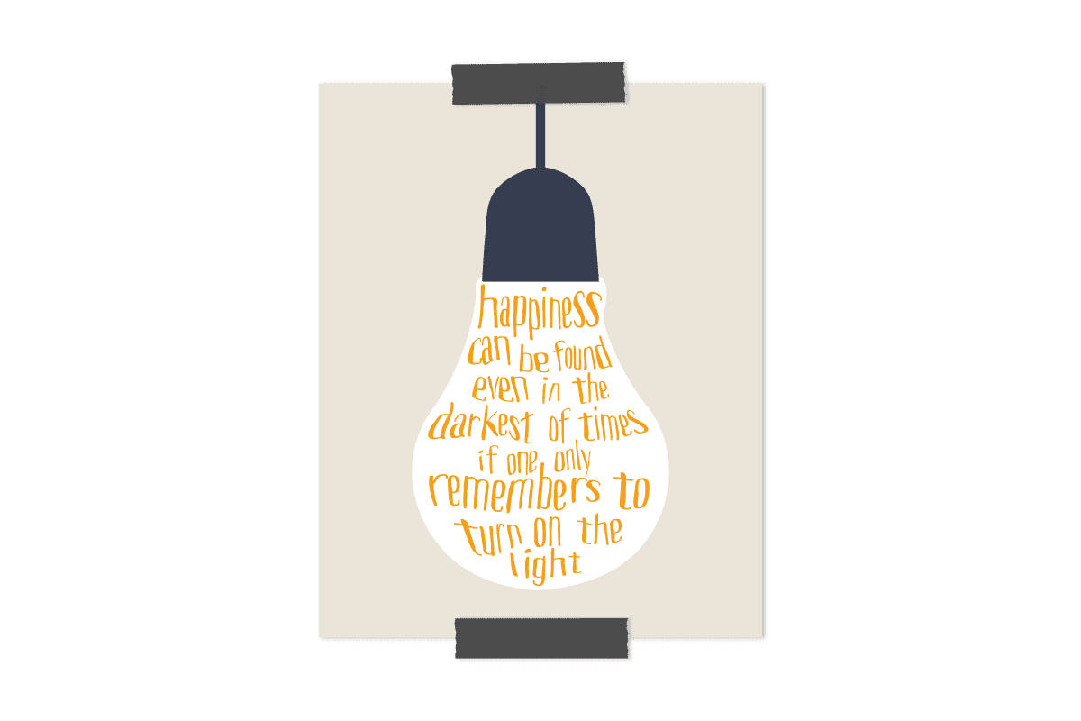 light bulb, wise quote, minimalist poster, SD Desktop Wallpaper