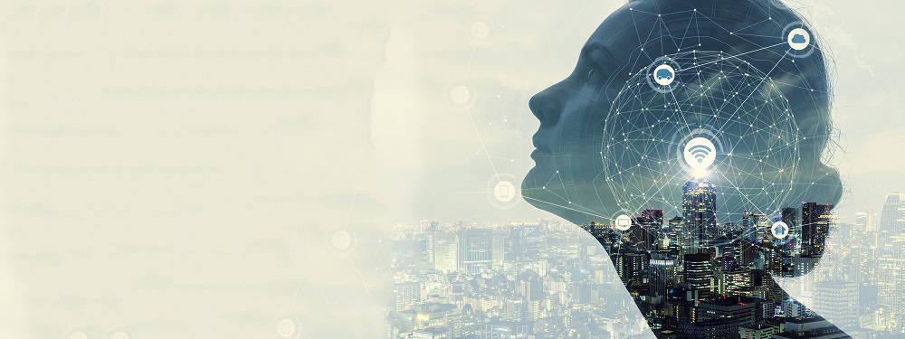 Wise Woman, abstract illustration, white background, SD Desktop Wallpaper