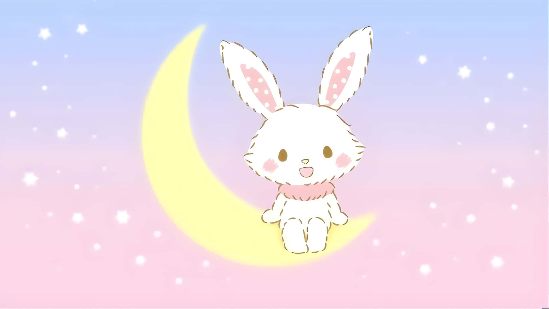 Wish Me Mell, cute bunny, fluffy white bunny, Full HD Desktop Wallpaper