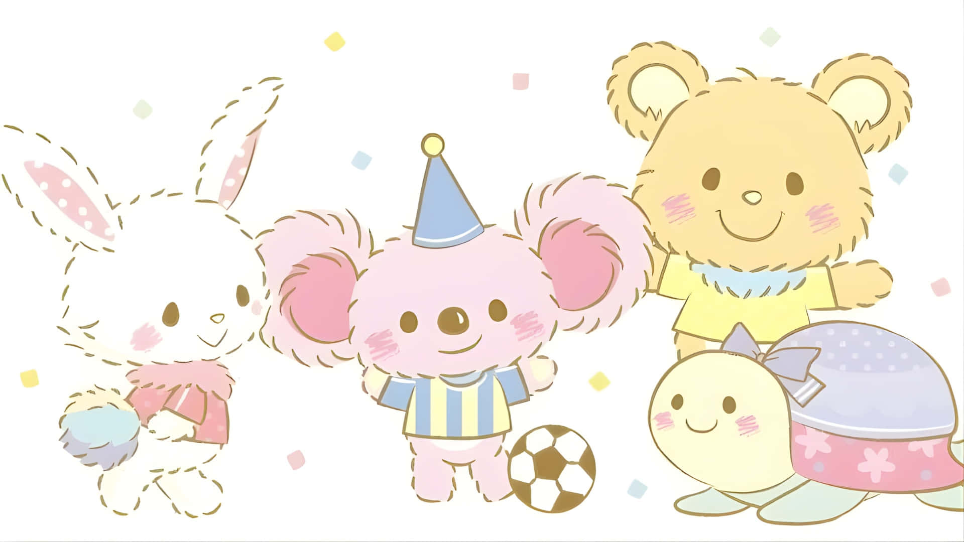 Wish me mell, rabbit, koala, Full HD Desktop Wallpaper