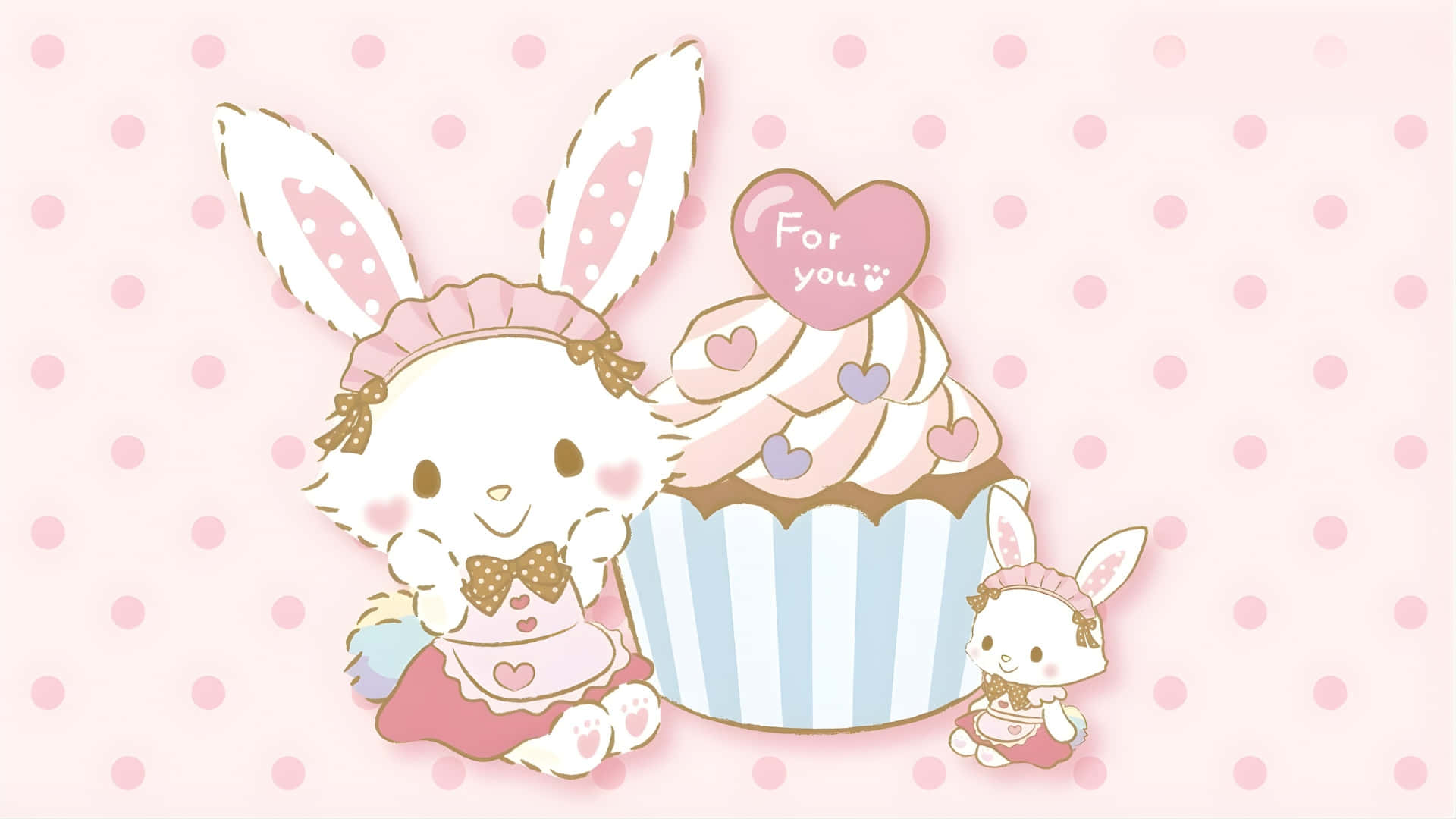 Wish Me Mell, cute bunny, white bunny, Full HD Desktop Wallpaper