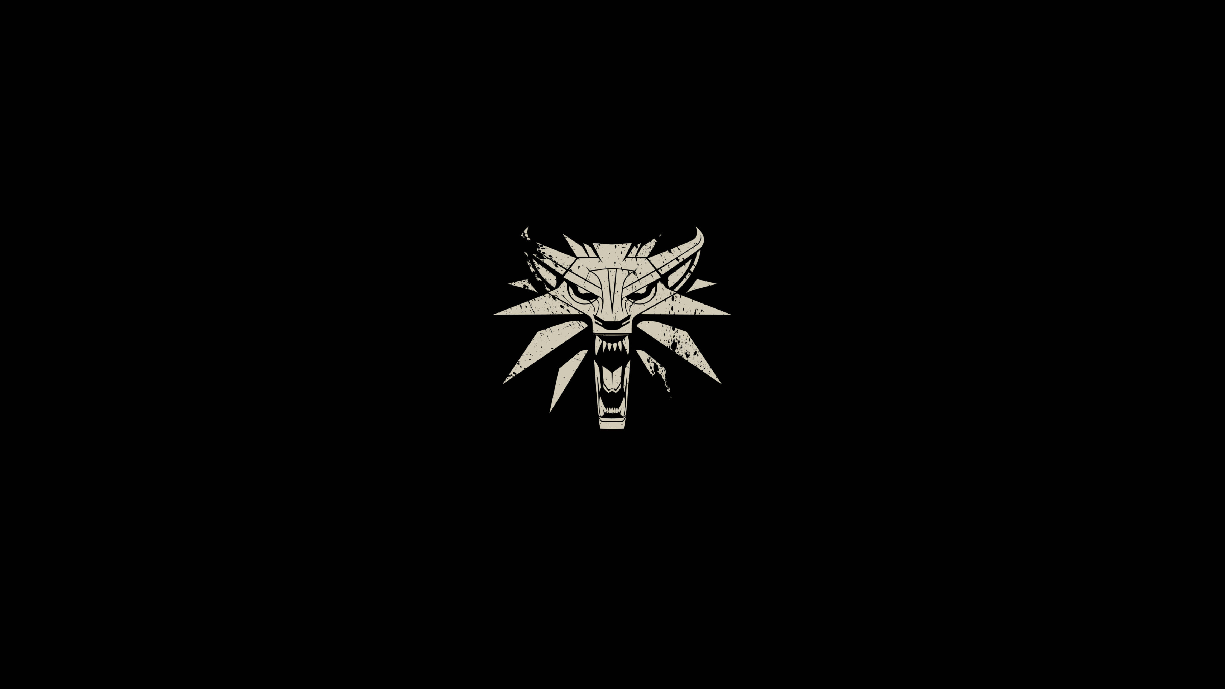 Witcher, 4K, minimalist, 4K Desktop Wallpaper