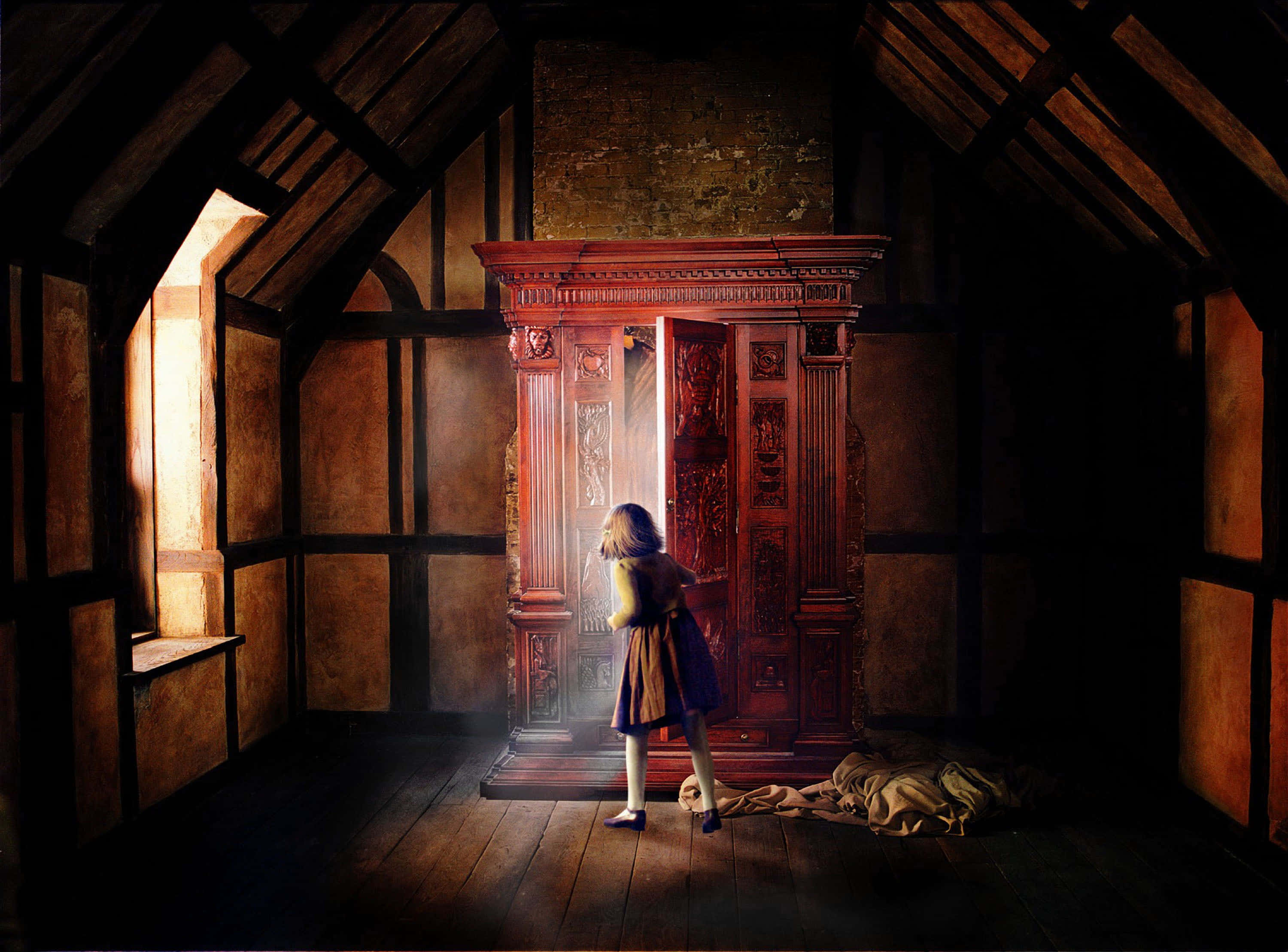 Witching Hour 3000, 2217, dim attic, 2K Desktop Wallpaper