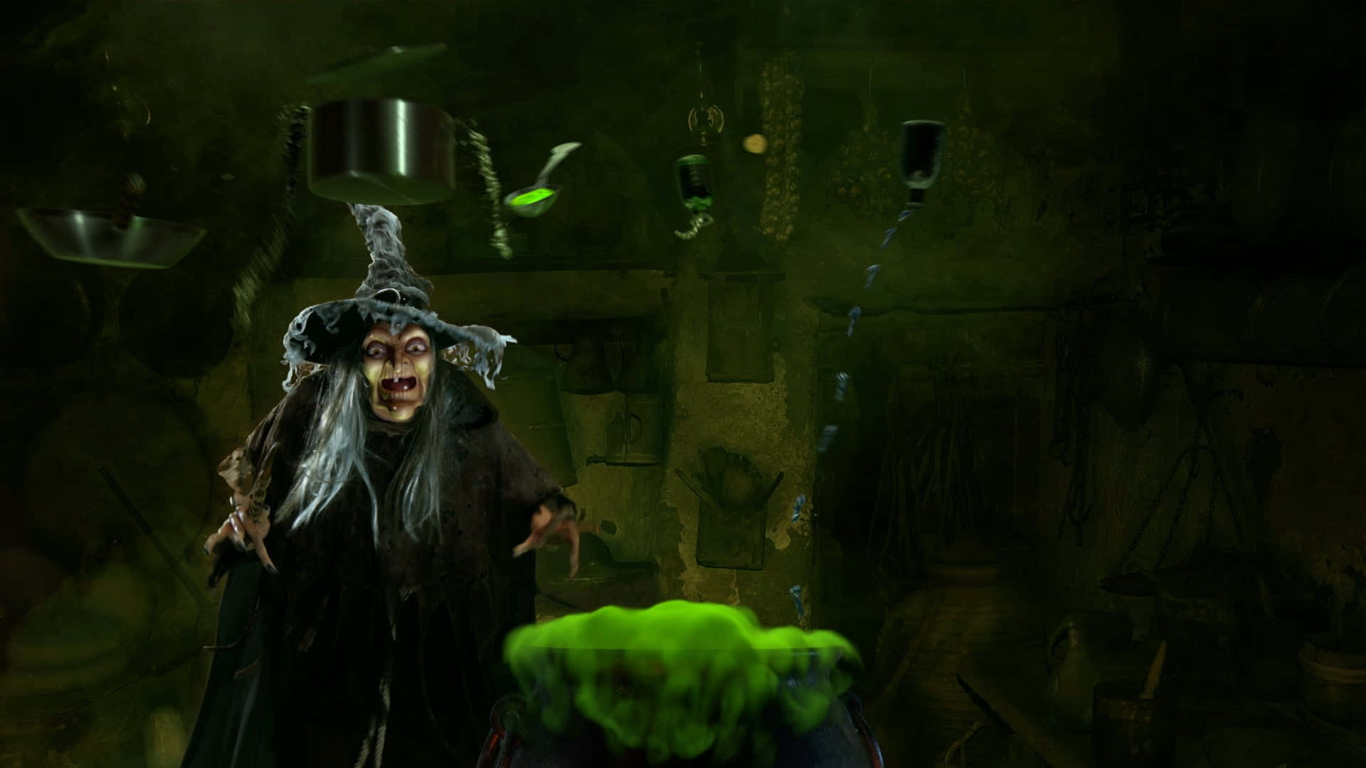 Witching Hour, grotesque witch, pale skin, Full HD Desktop Wallpaper