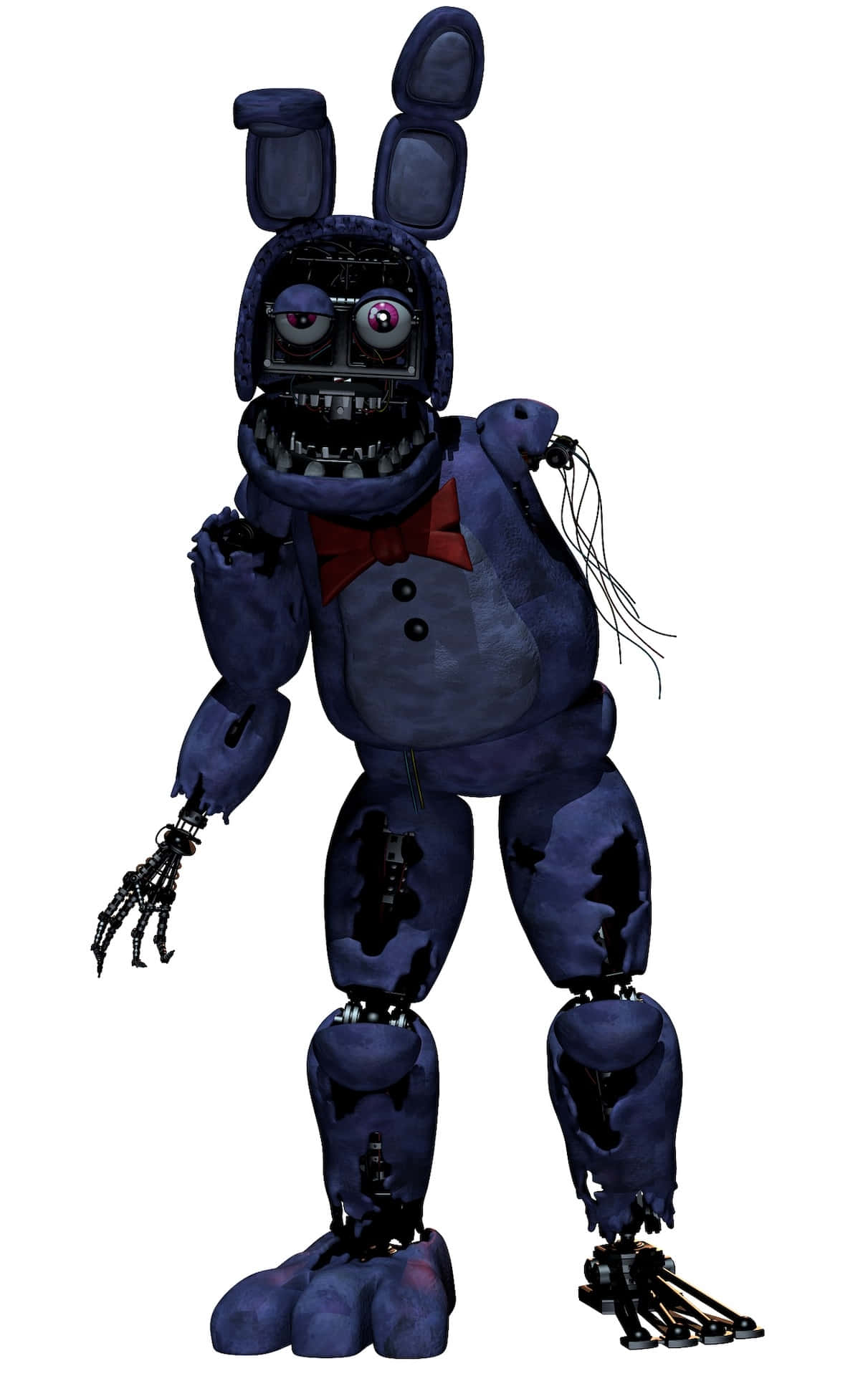Withered Bonnie, F Na F, blue bunny animatronic, Full HD Phone Wallpaper