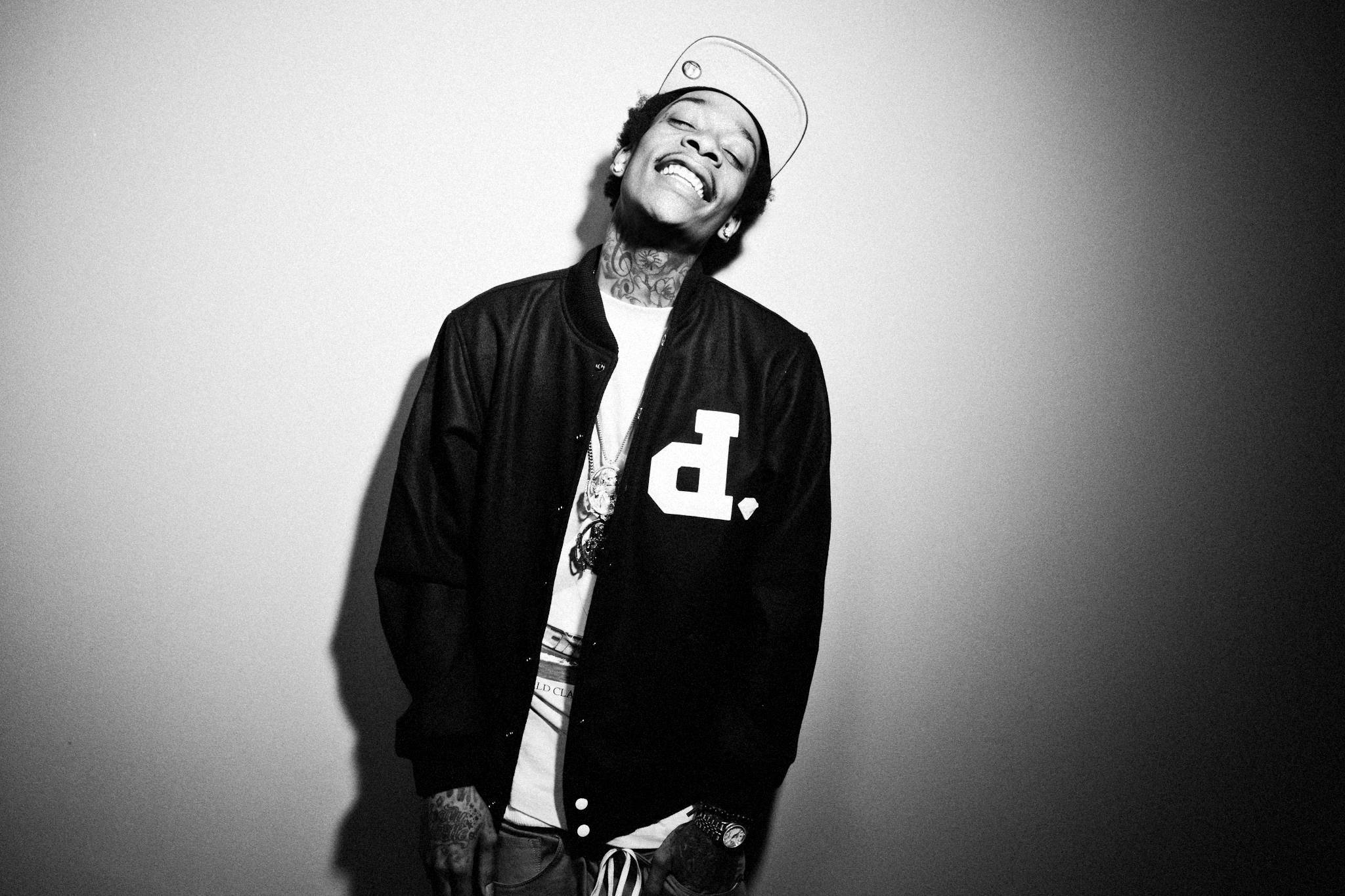 Wiz Khalifa, varsity jacket, cap, Full HD Desktop Wallpaper