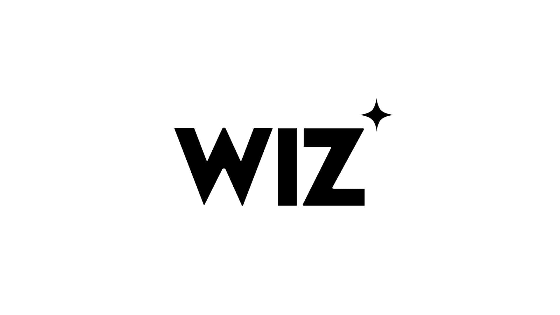 WIZ, black text, star, Full HD Desktop Wallpaper