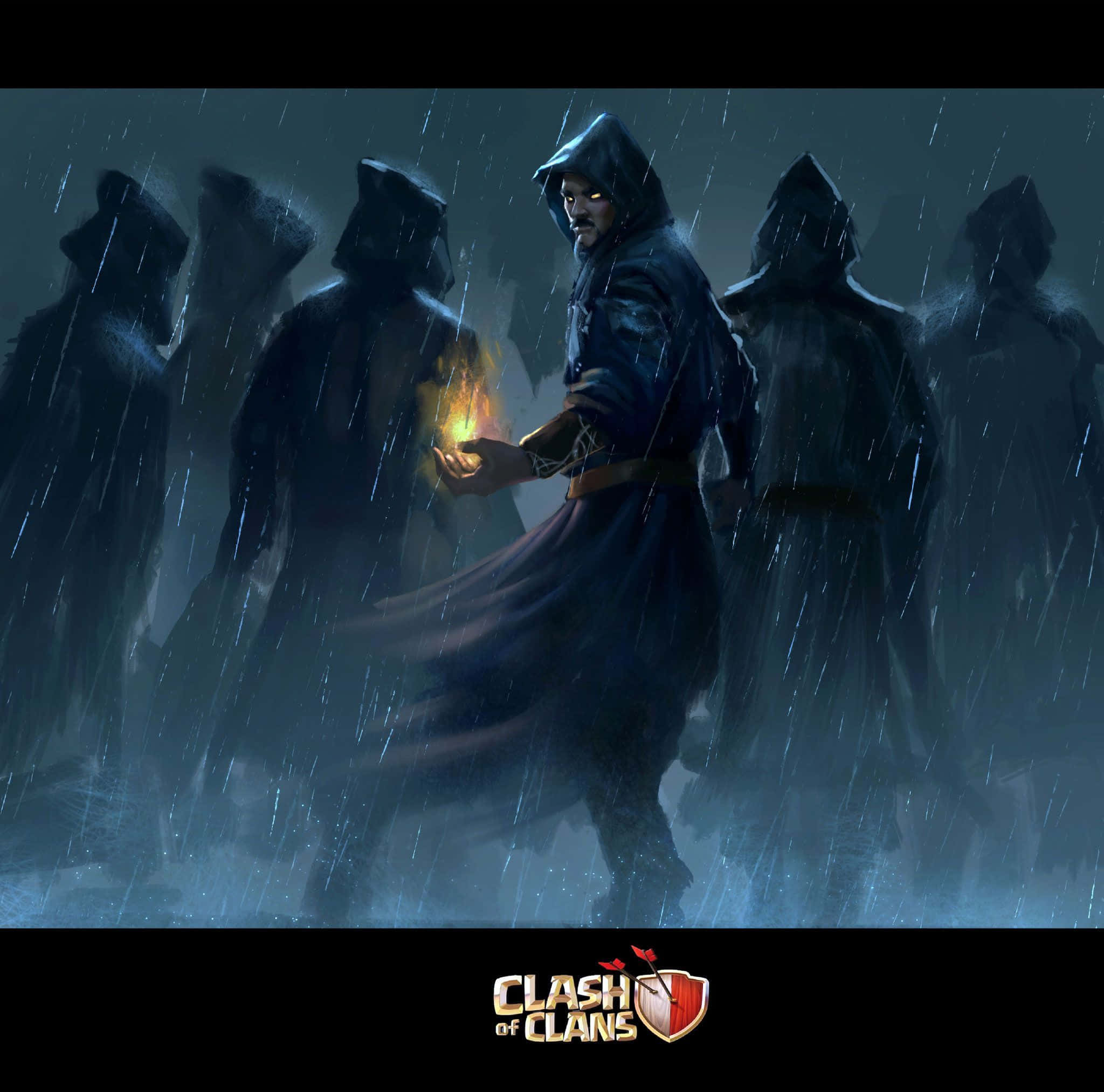 Wizardry 2048 x 2025, hooded warrior, glowing orb, Full HD Desktop Wallpaper