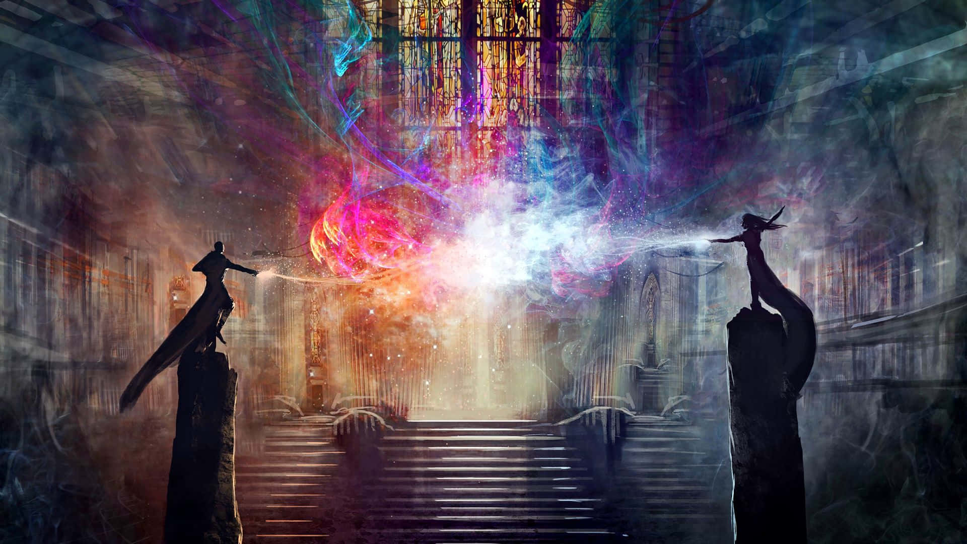 Wizardry, 1920 x 1080, cosmic energy, Full HD Desktop Wallpaper