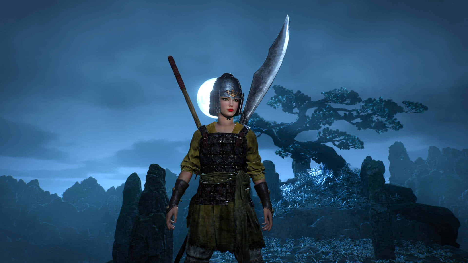 Wo Long Fallen Dynasty, warrior, armor, Full HD Desktop Wallpaper