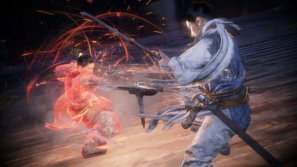 Wo Long Fallen Dynasty, warriors, fiery sword duel, SD Desktop Wallpaper