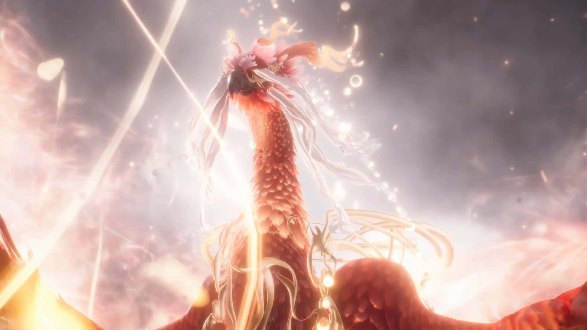 Wo Long Fallen Dynasty, phoenix, glowing orange feathers, Full HD Desktop Wallpaper