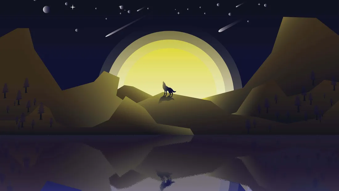 Wolf Minimalist