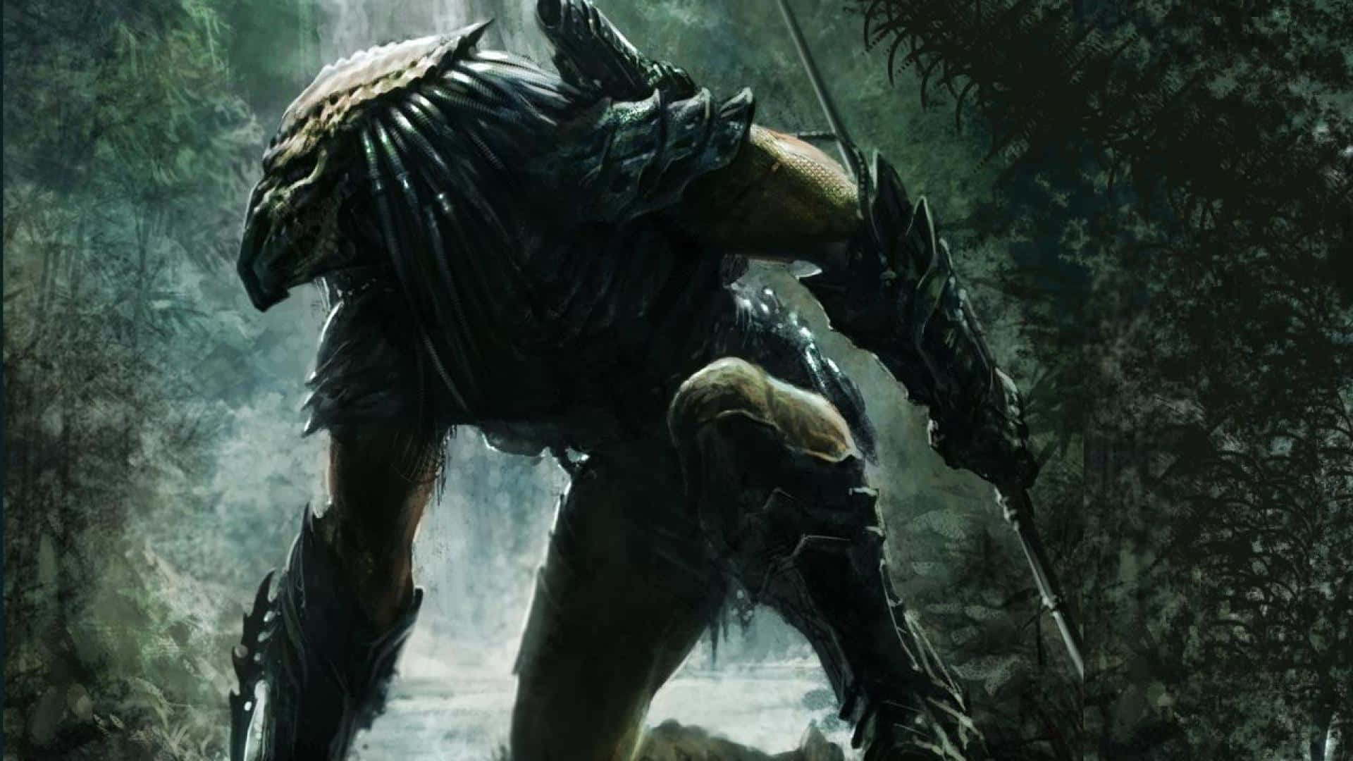 Wolf Predator, Predator warrior, dark armor, Full HD Desktop Wallpaper