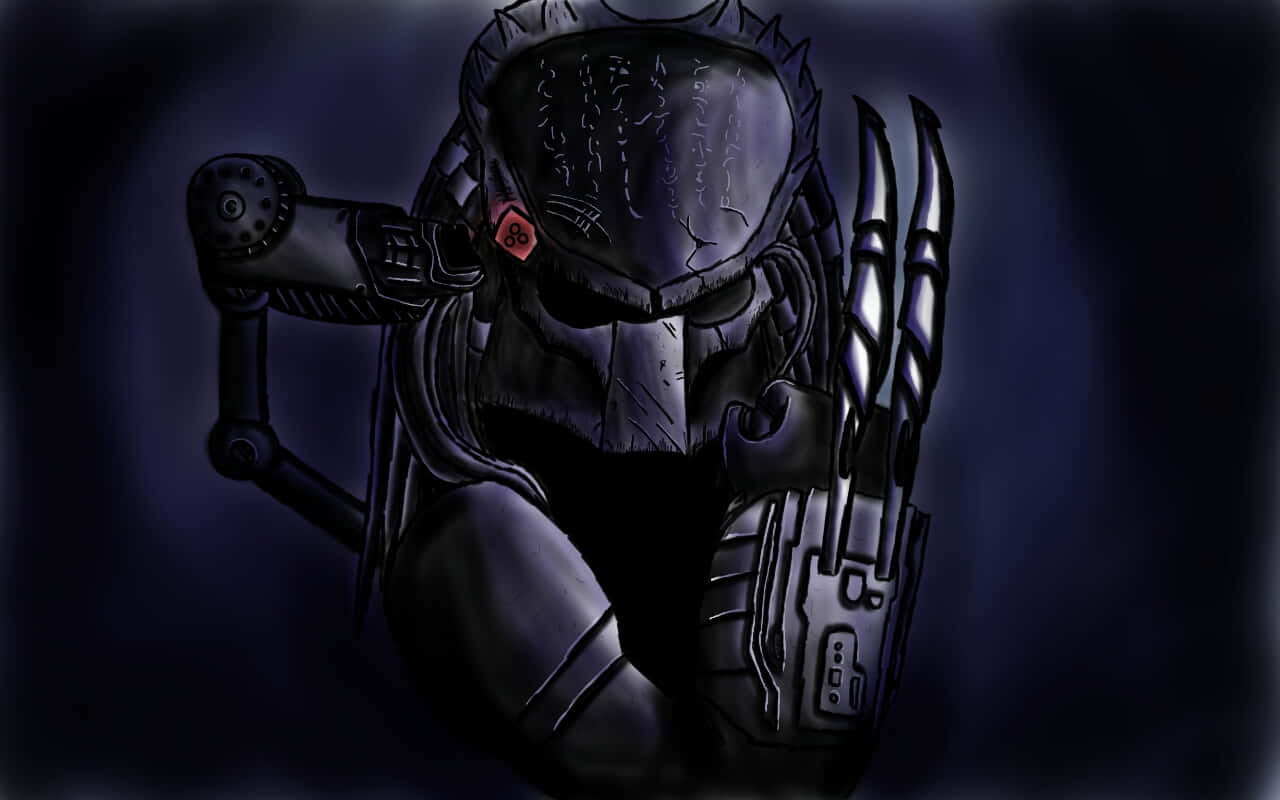 Wolf Predator, Predator warrior, dark armor, HD Desktop Wallpaper