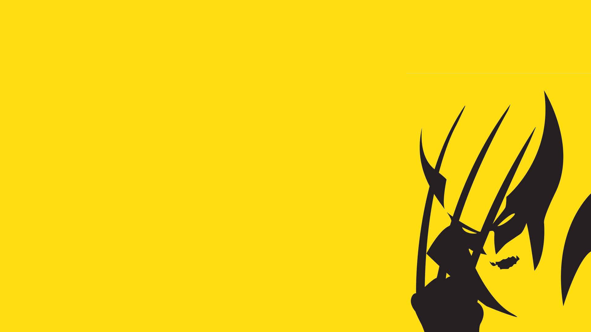 Wolverine, claws, black silhouette, Full HD Desktop Wallpaper