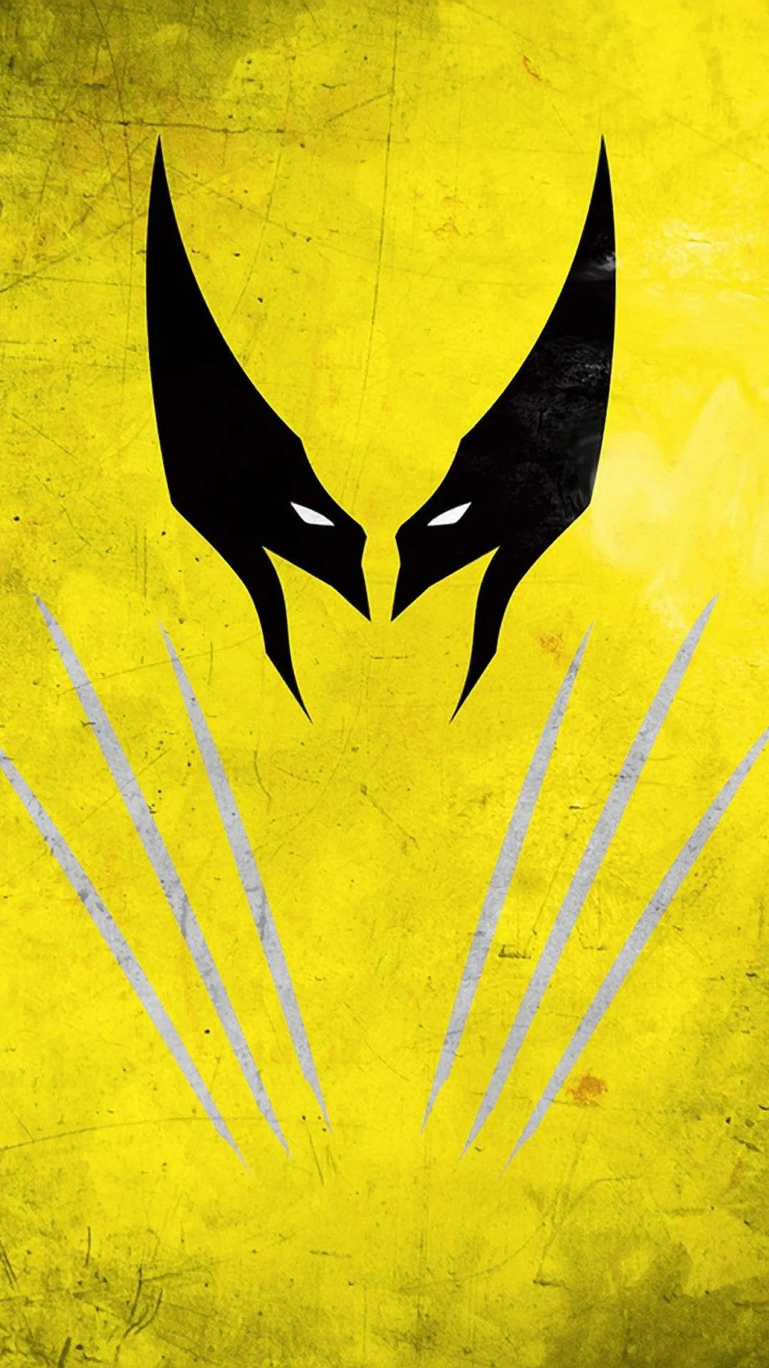 Wolverine, black wolverine mask, glowing eyes, Full HD Phone Wallpaper