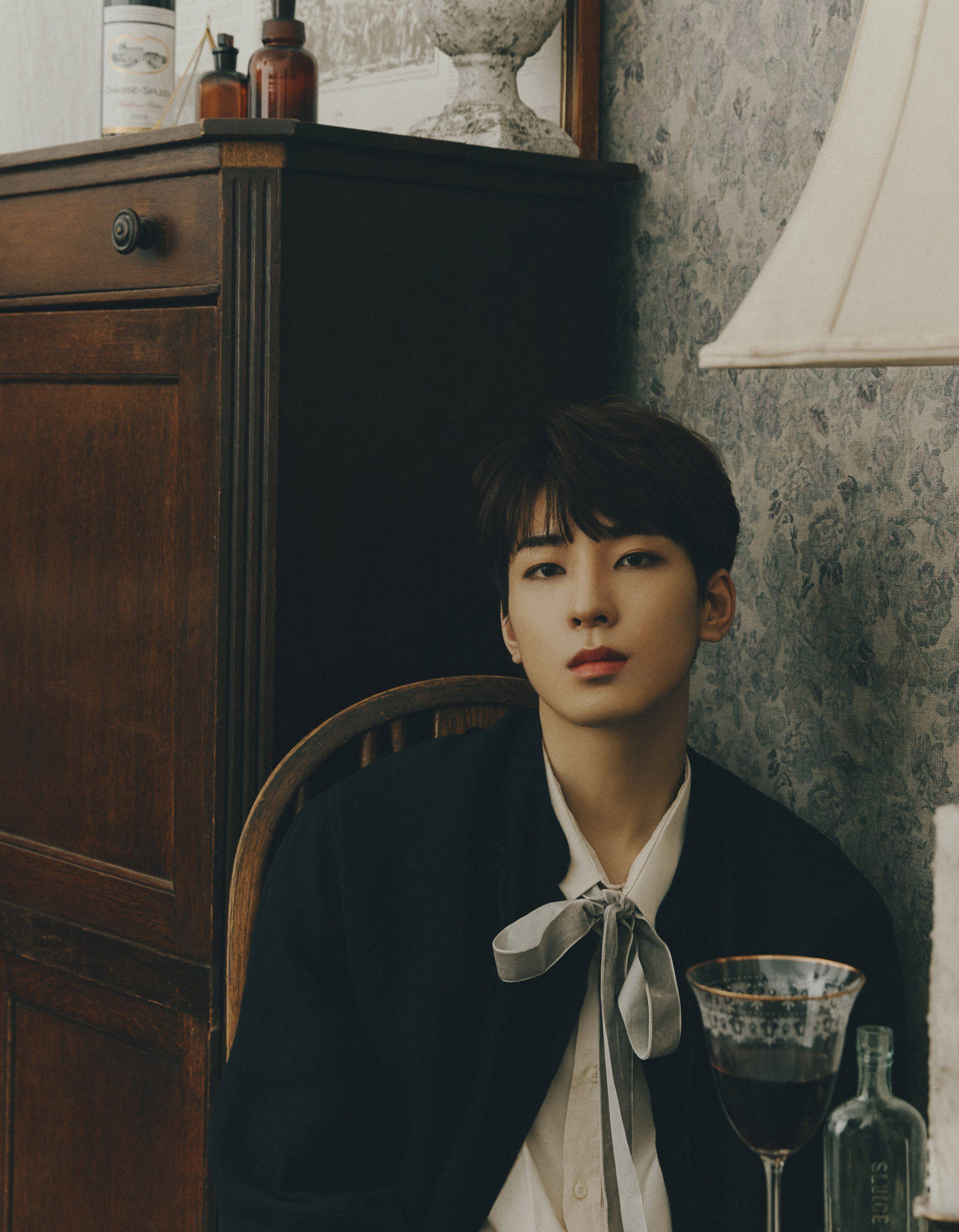 Wonwoo, prince costume, dark blazer, Full HD Phone Wallpaper