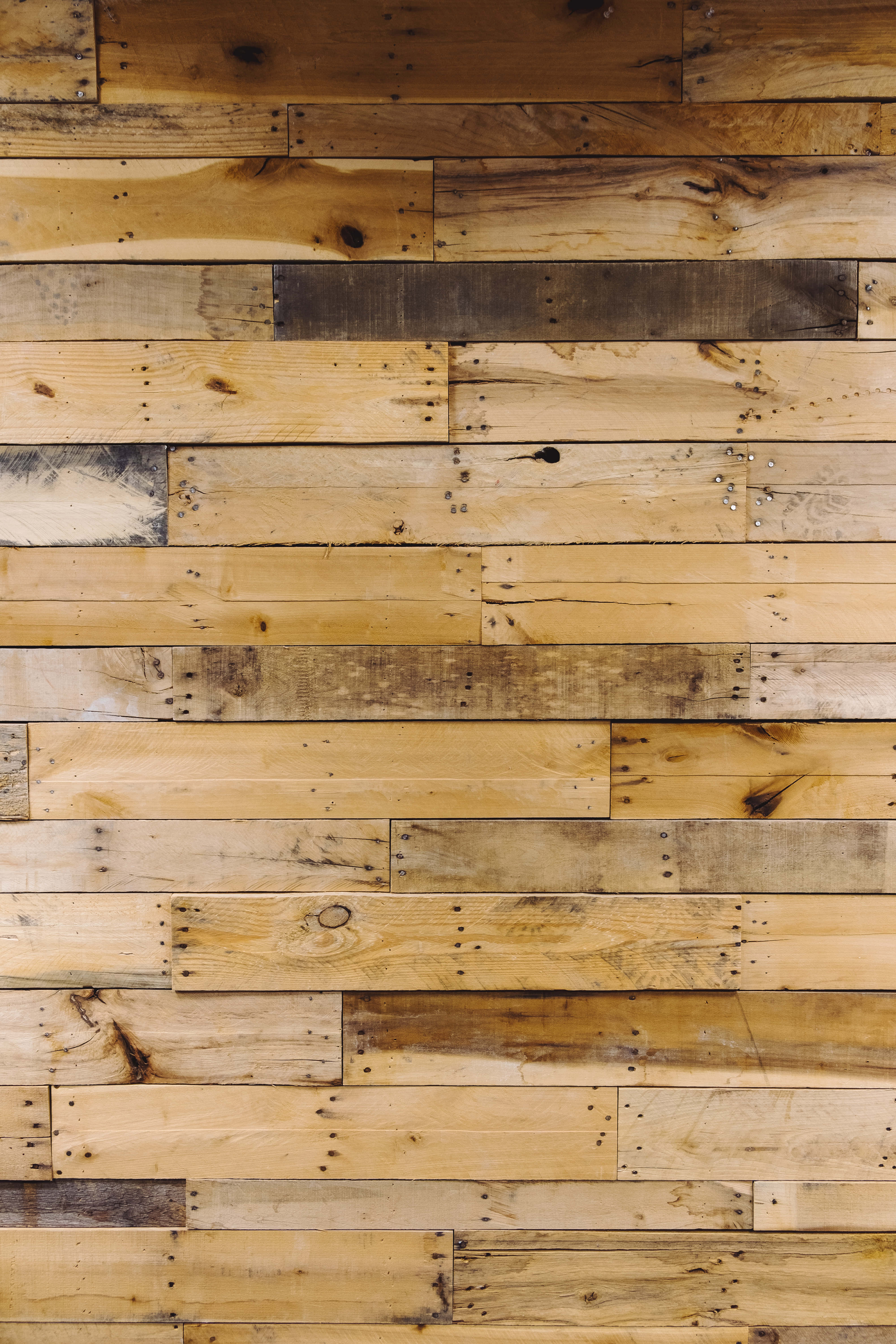 old wooden floor, reclaimed wooden planks, warm tones, 5K Phone Wallpaper