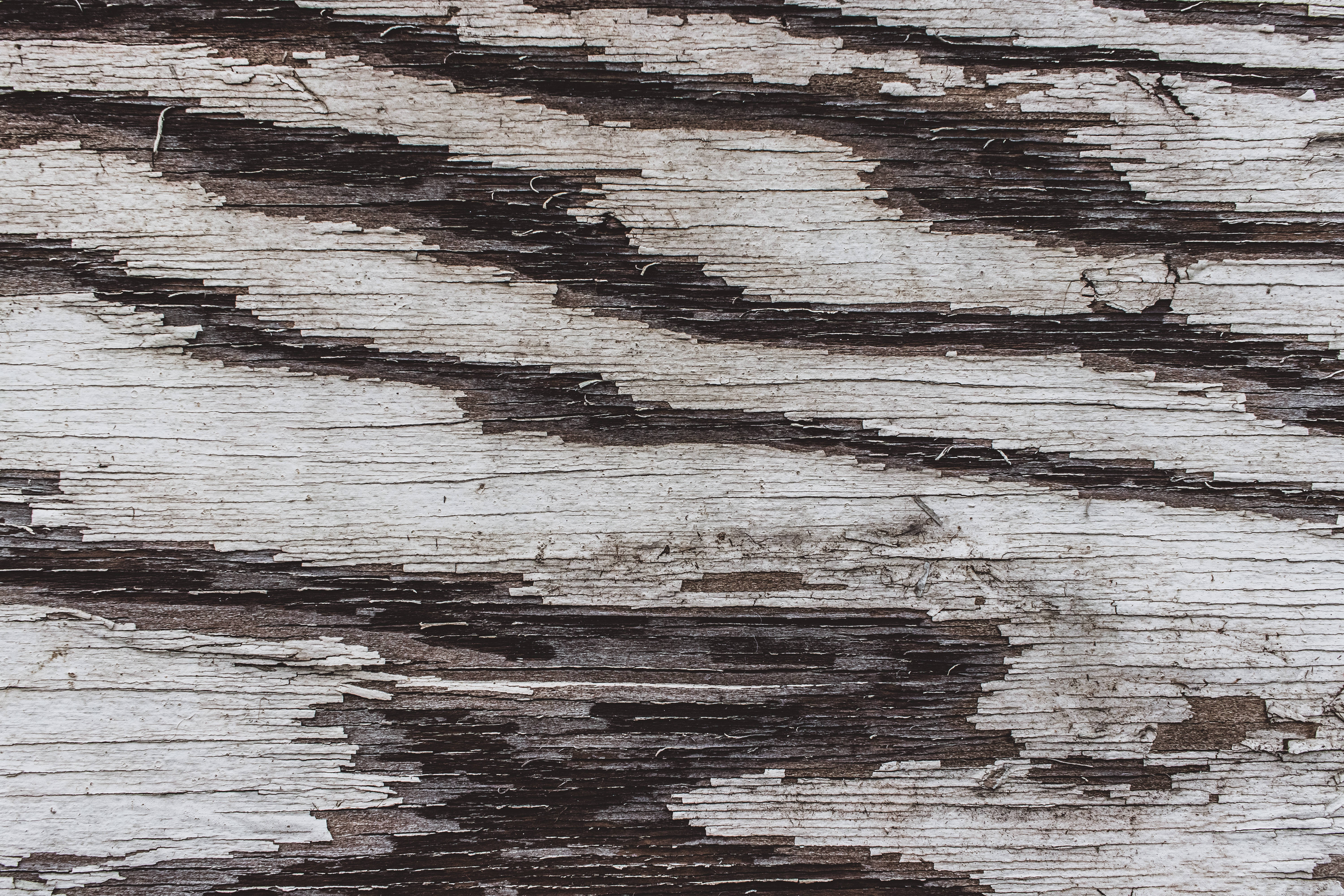 grey and black textured wood, weathered white paint, dark wood, 5K Desktop Wallpaper