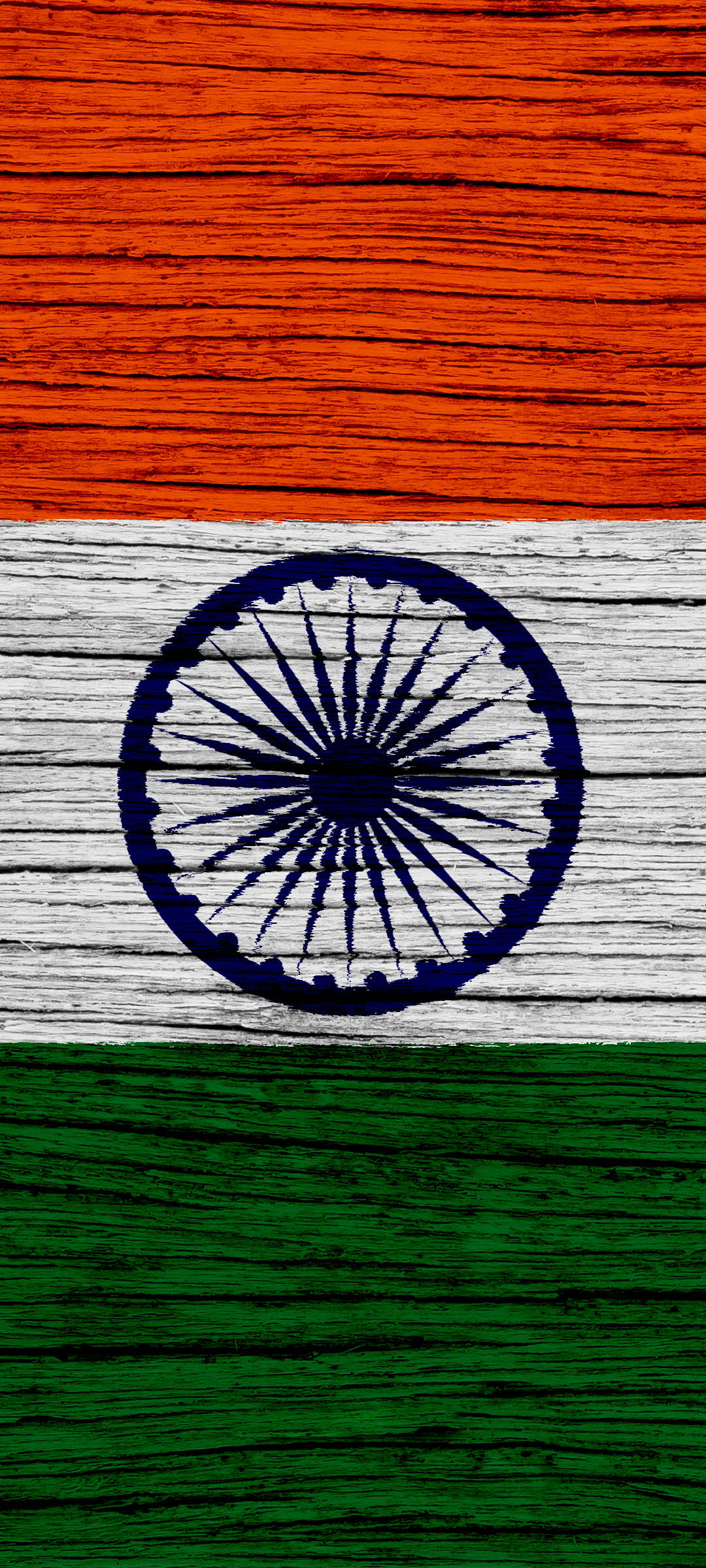 wood texture, Indian flag, saffron white and green stripes, Full HD Phone Wallpaper